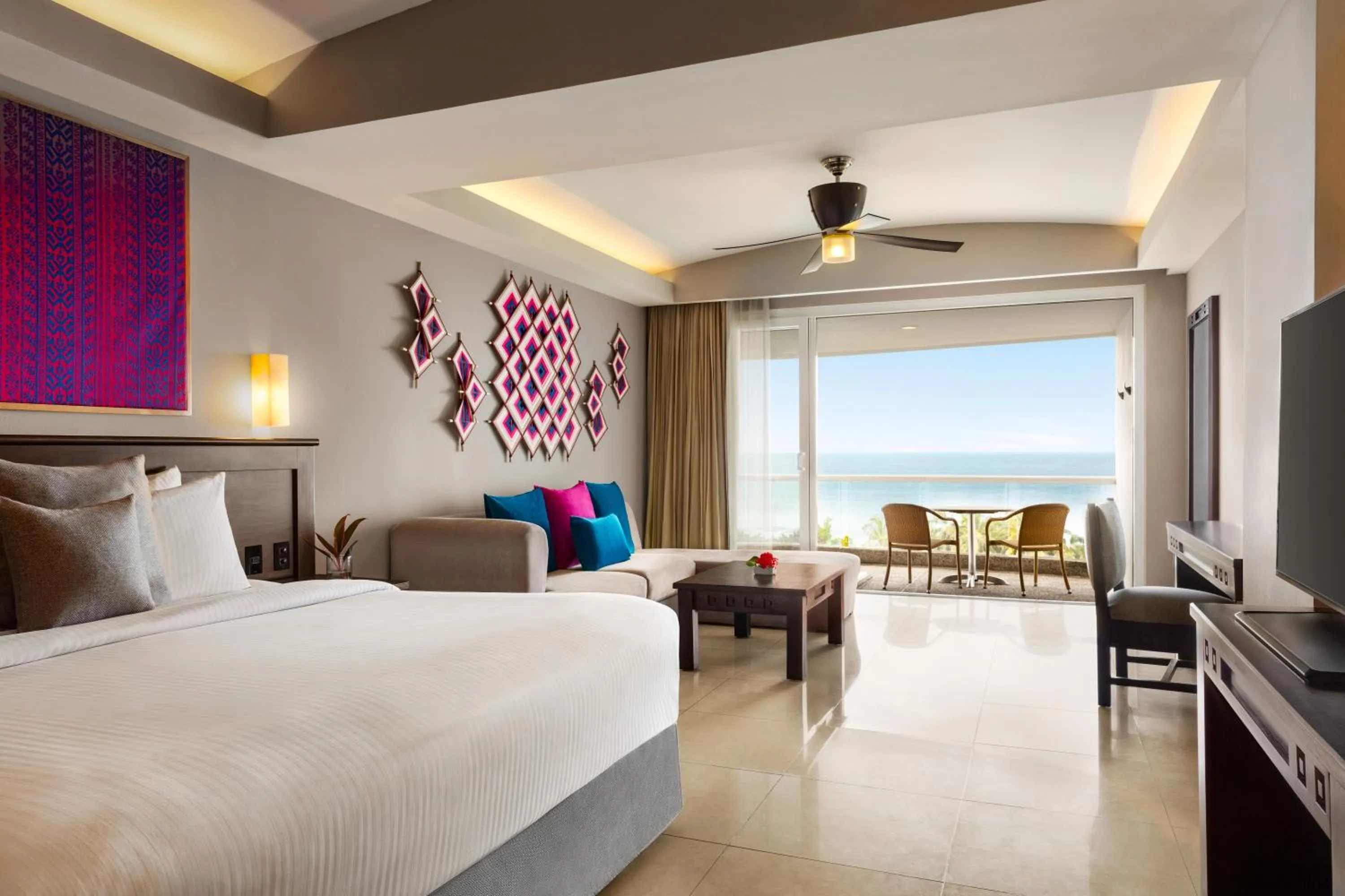 Bed in Fiesta Americana Riviera Nayarit Resort All Inclusive & Spa