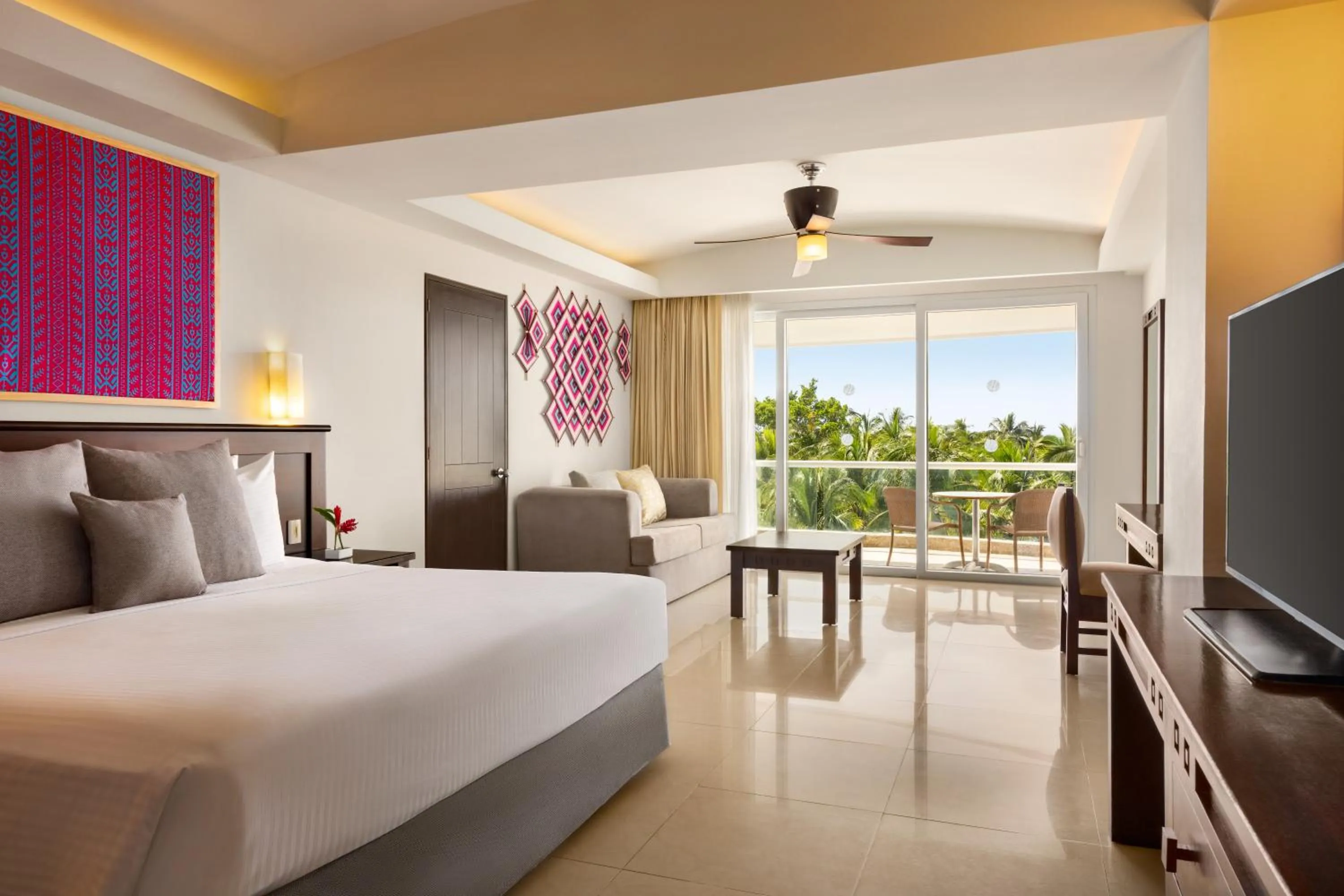 Bed in Fiesta Americana Riviera Nayarit Resort All Inclusive & Spa