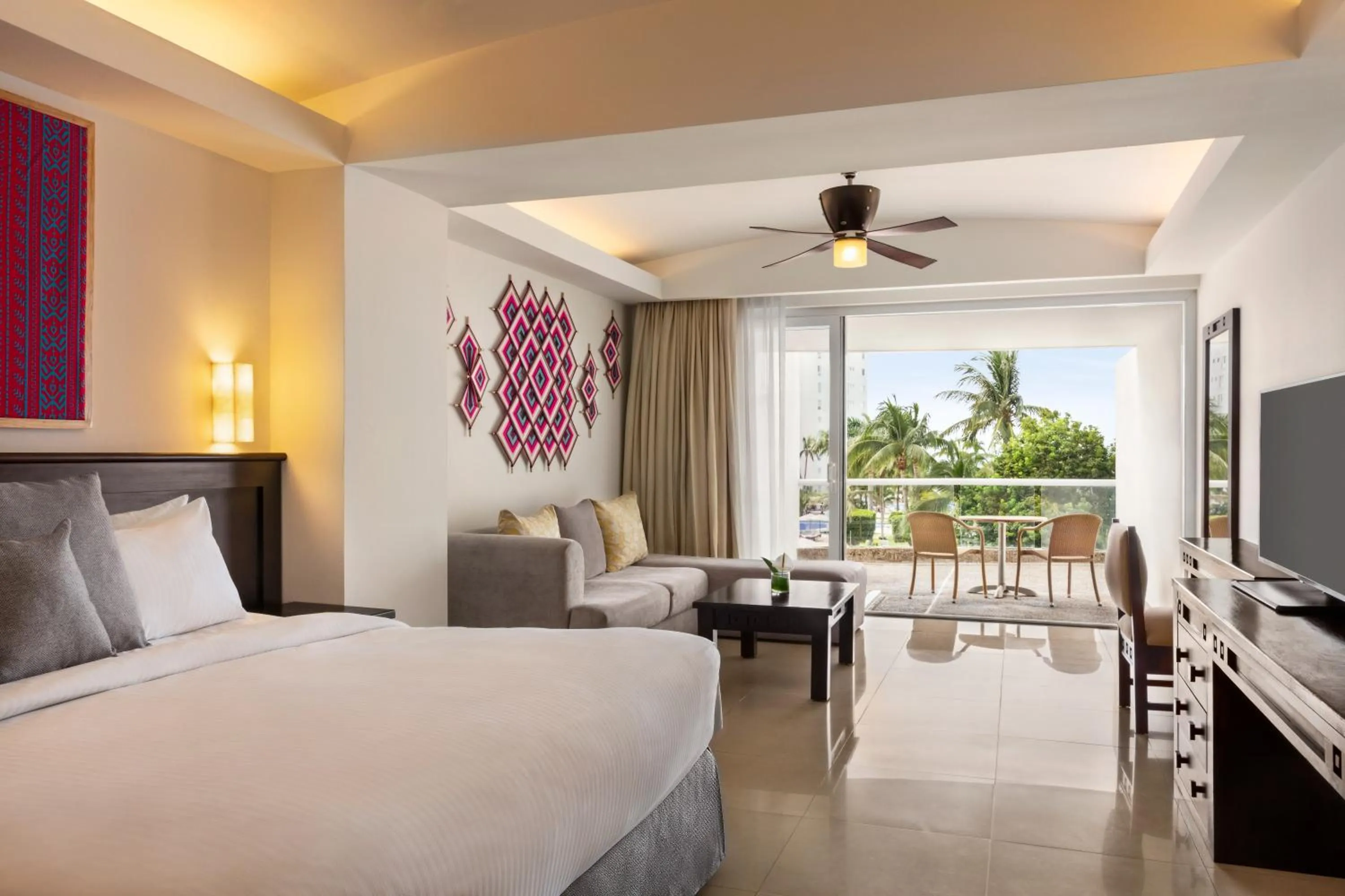 Bed in Fiesta Americana Riviera Nayarit Resort All Inclusive & Spa