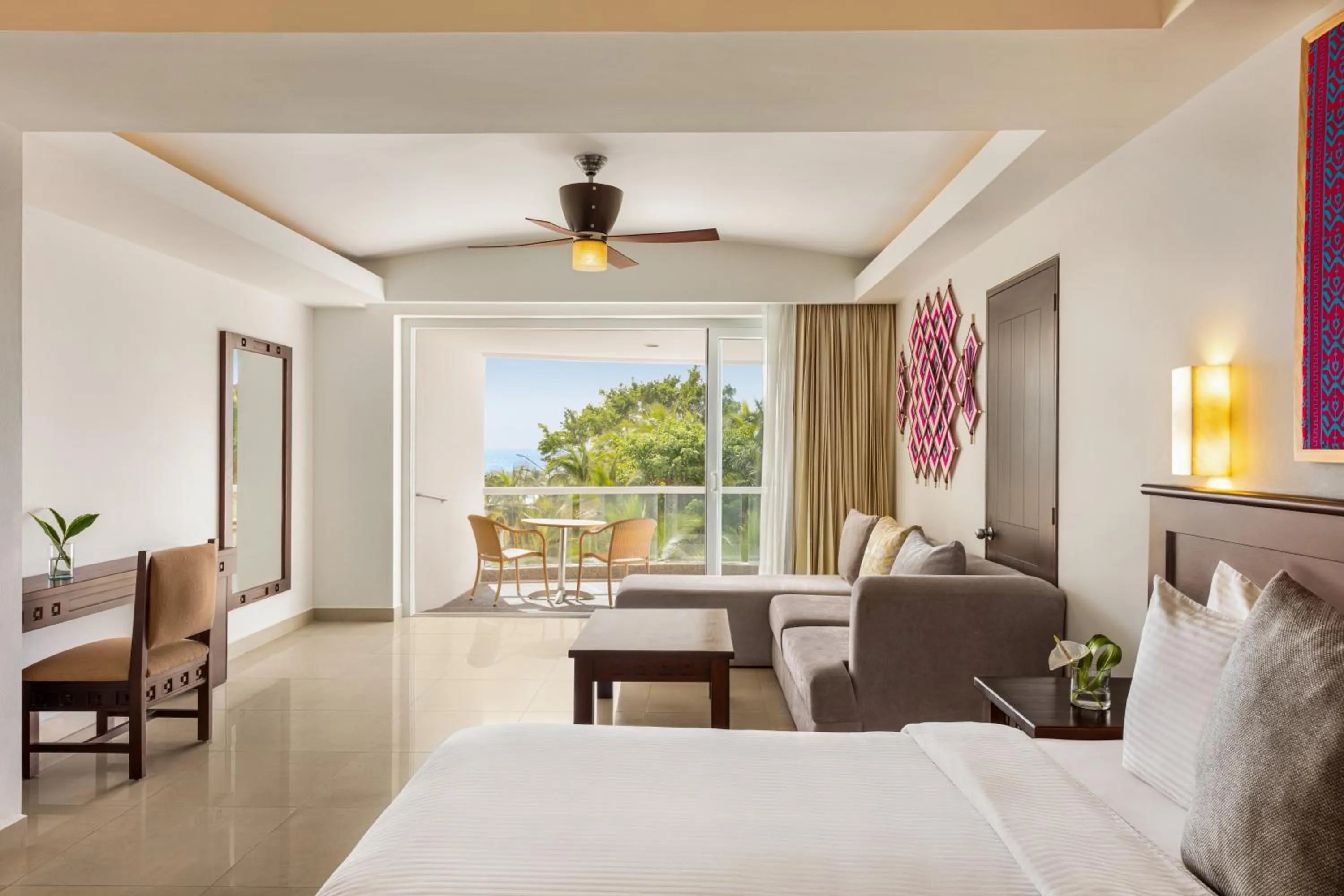 Bed in Fiesta Americana Riviera Nayarit Resort All Inclusive & Spa
