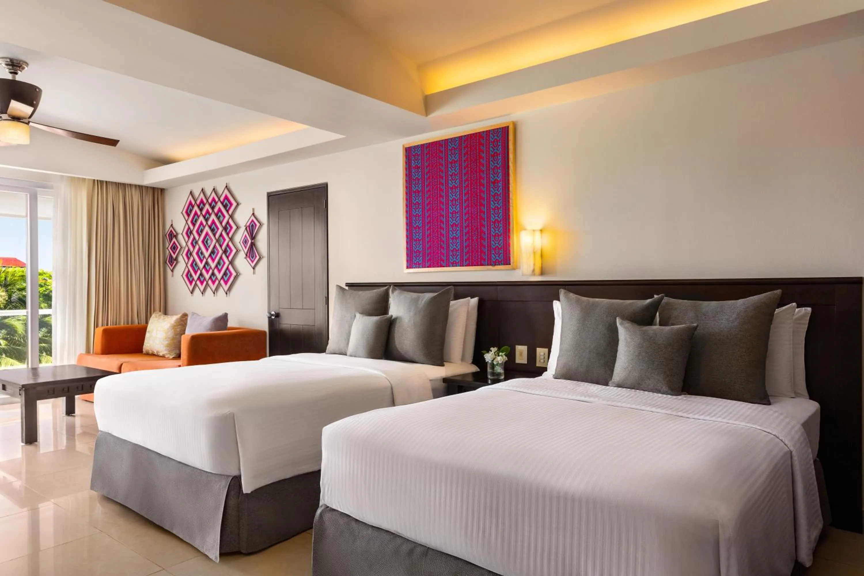 Bed in Fiesta Americana Riviera Nayarit Resort All Inclusive & Spa