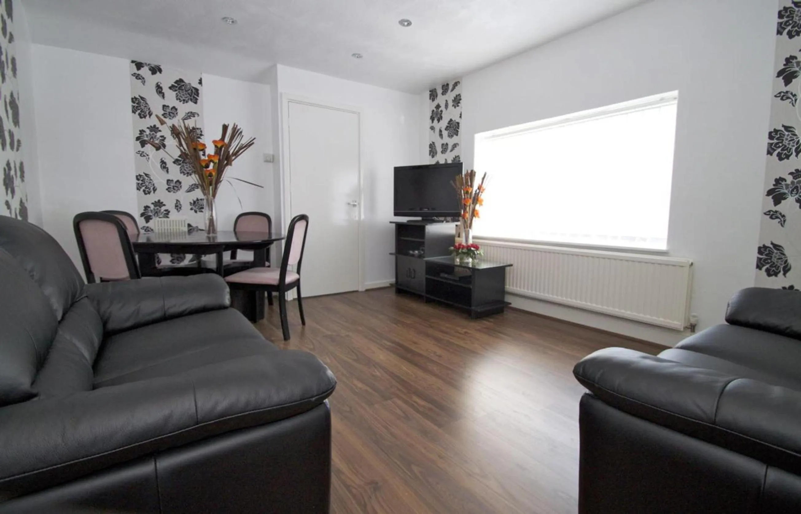 Living room in La Suisse Serviced Apartments