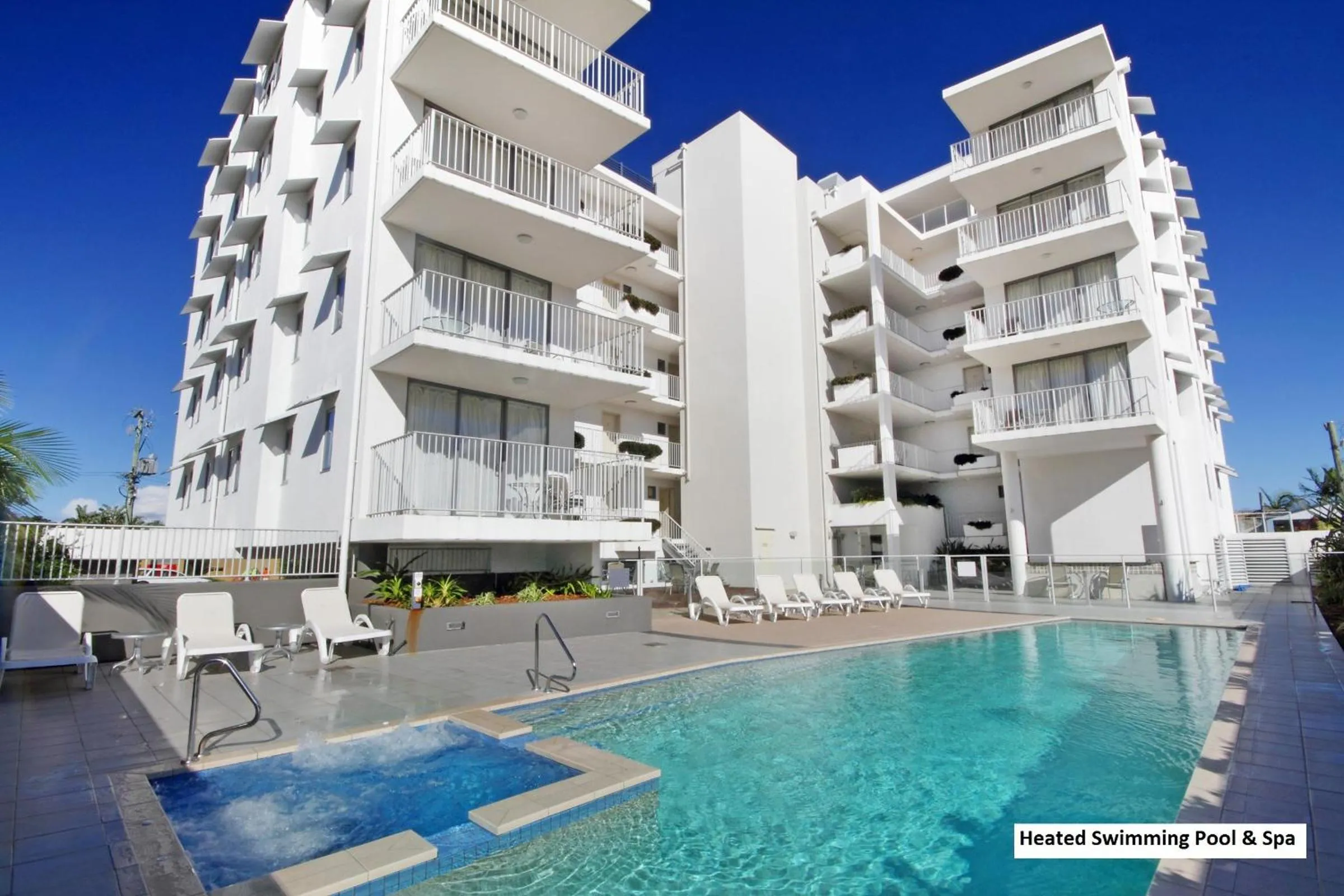 Property building in Ocean Views Resort Caloundra