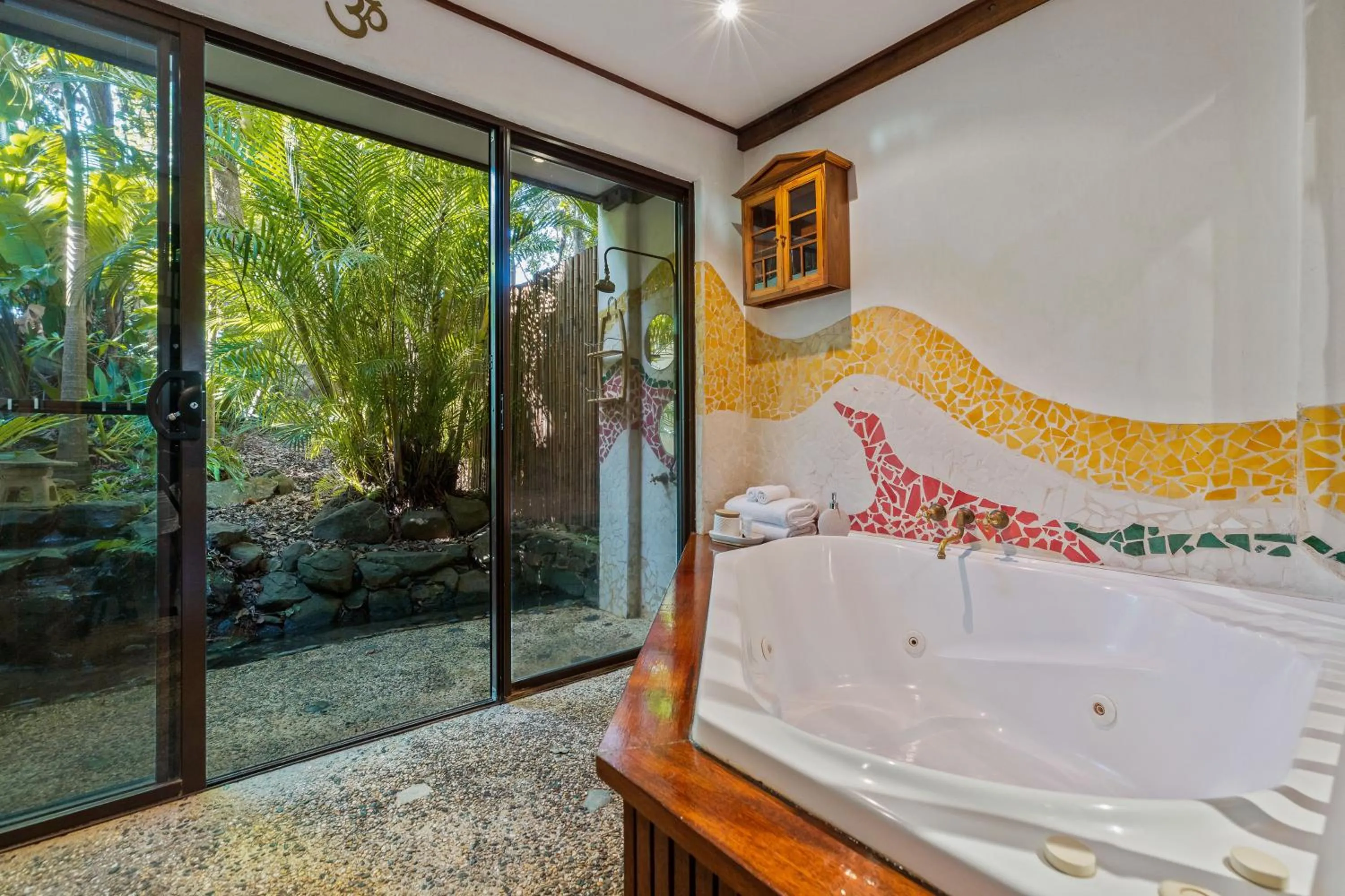 Hot Tub in Garden Burees