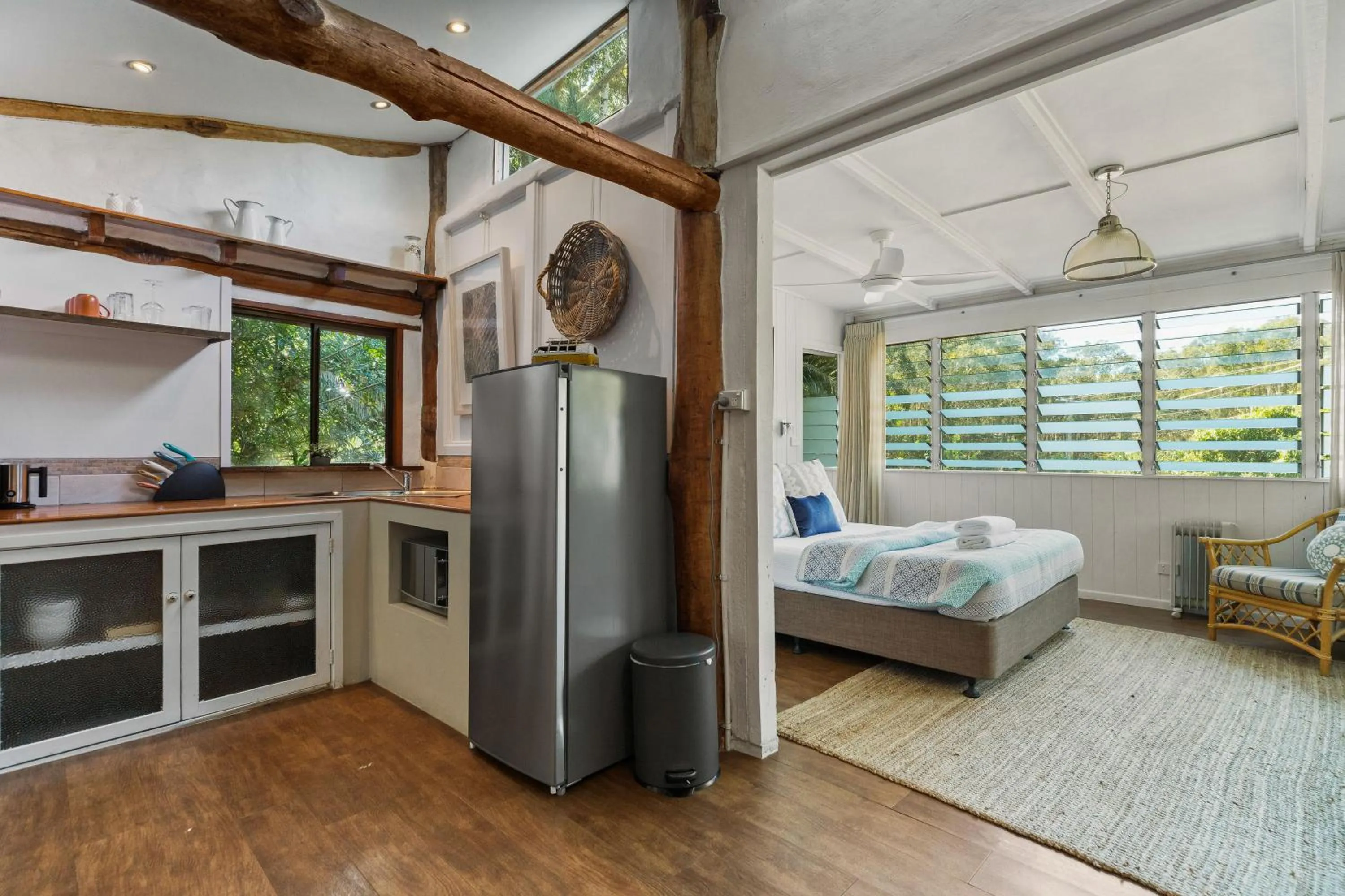 Bed in Garden Burees