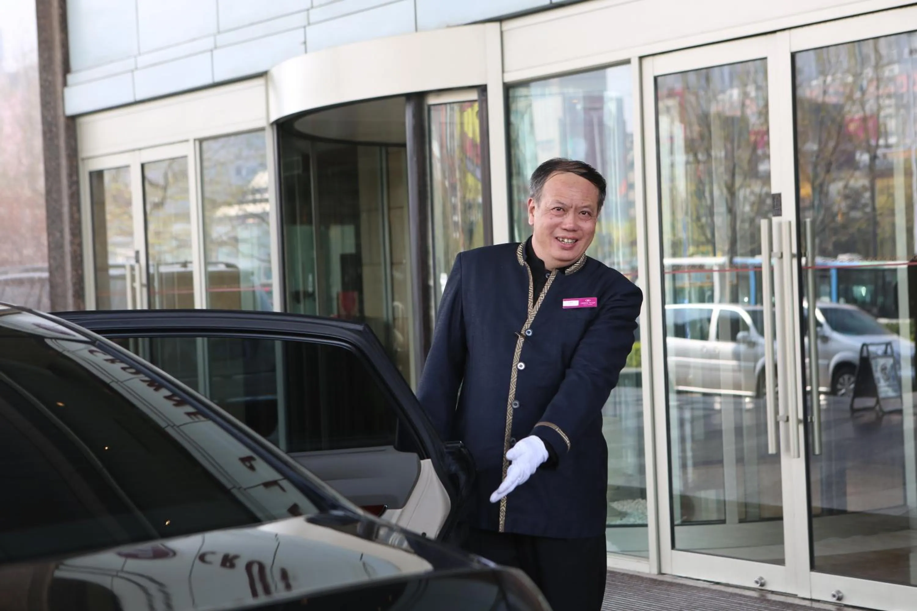 Property building in Crowne Plaza Qingdao by IHG