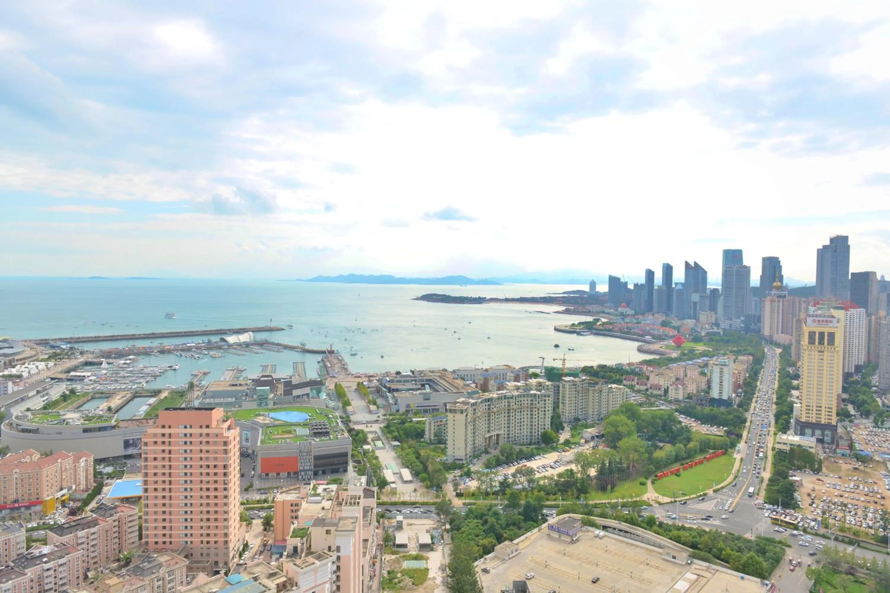 Property building in Crowne Plaza Qingdao by IHG