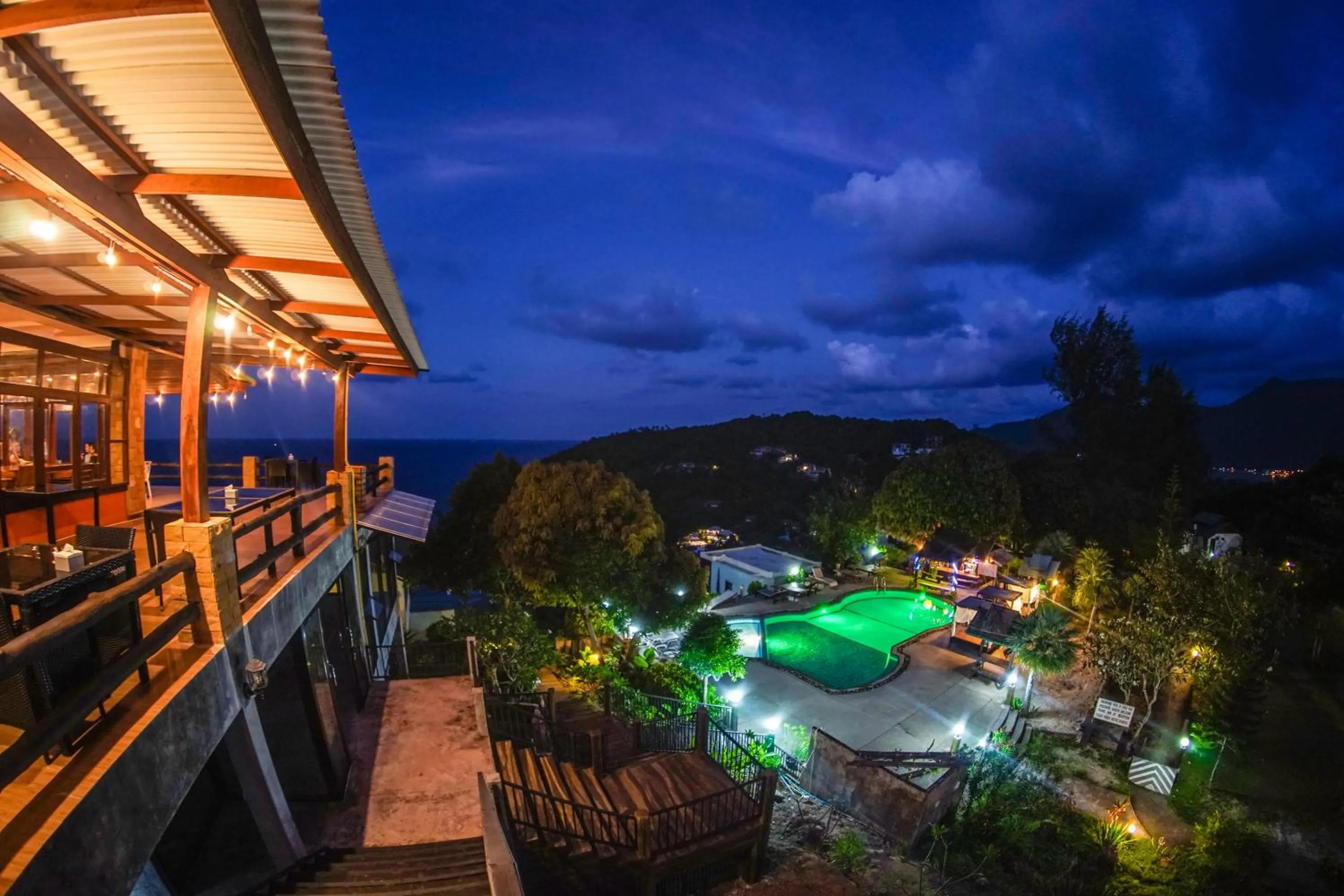 Mountain view in Phangan Utopia Resort