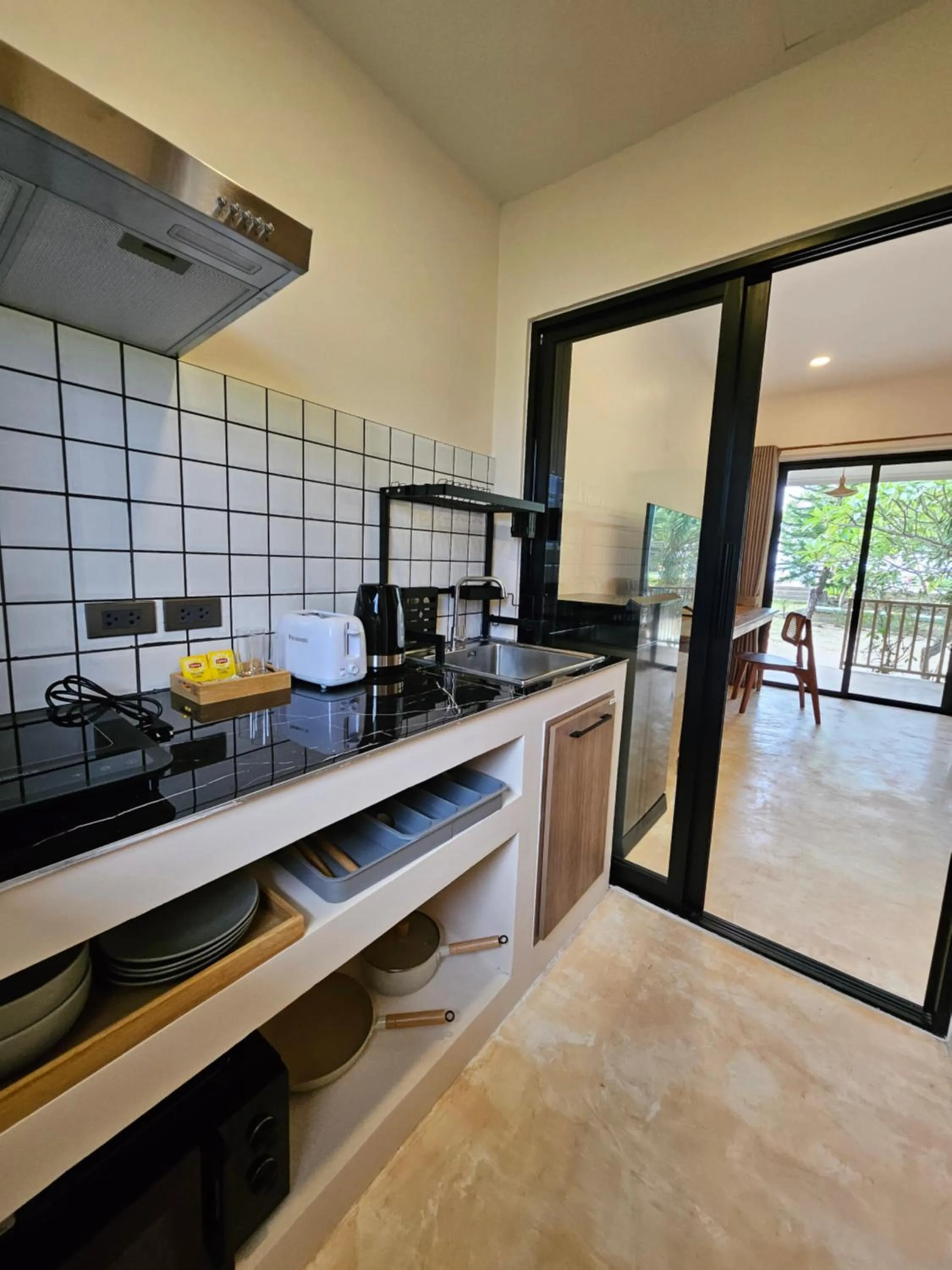 Kitchen or kitchenette in Phangan Utopia Resort