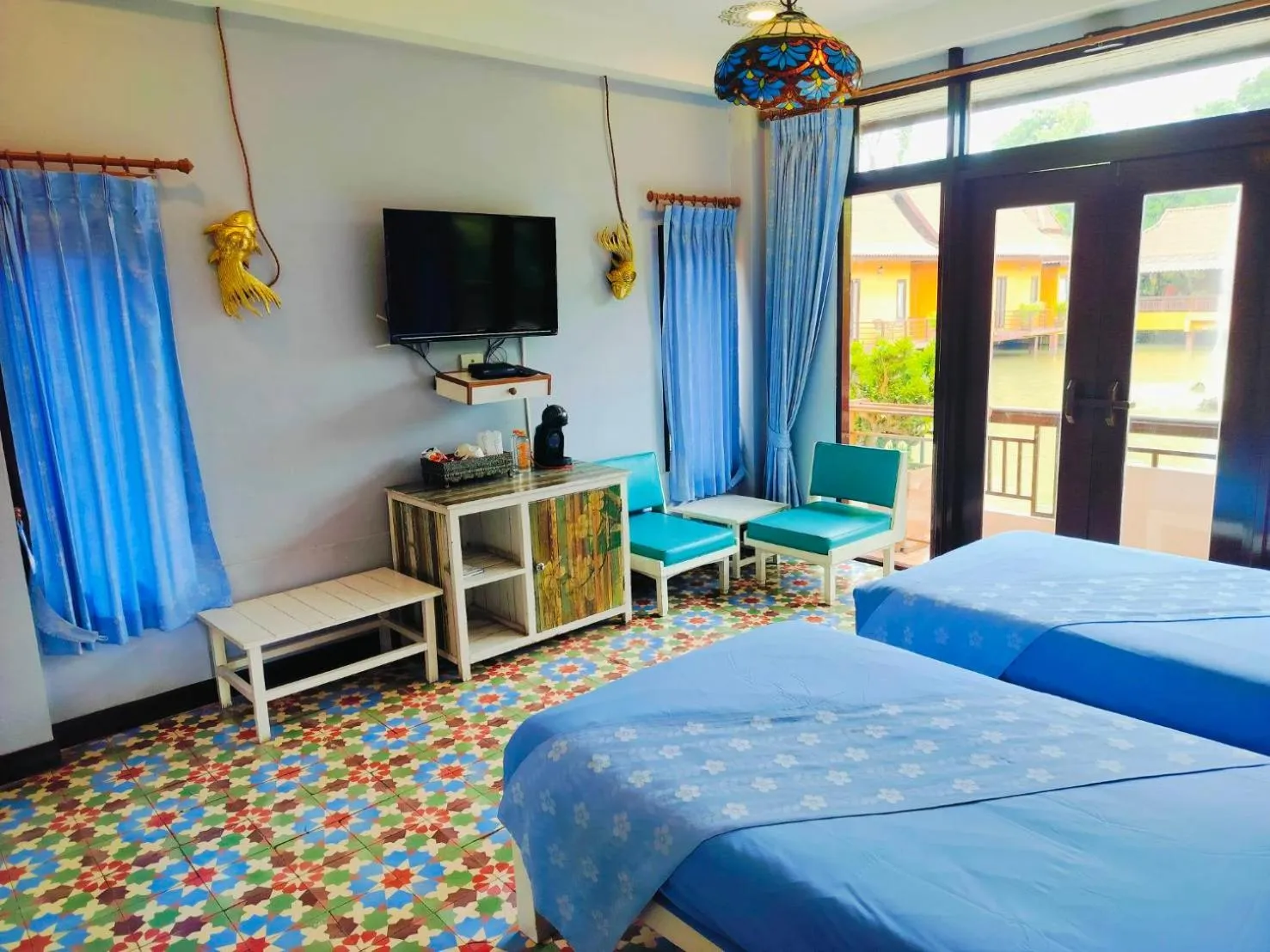 Bedroom, Bed in Pludhaya Resort & Spa