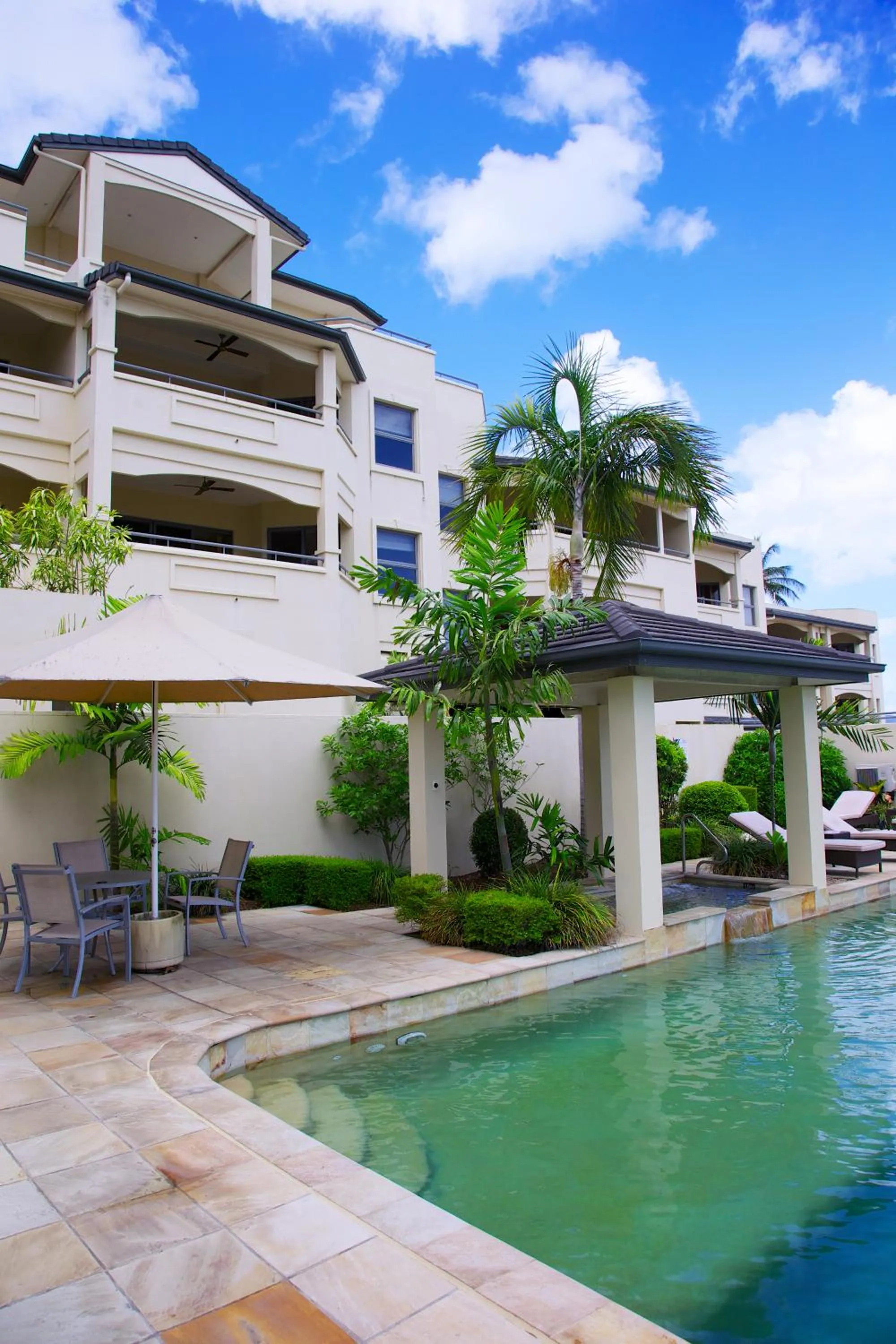 Swimming pool in Portside Whitsunday Luxury Holiday Apartments