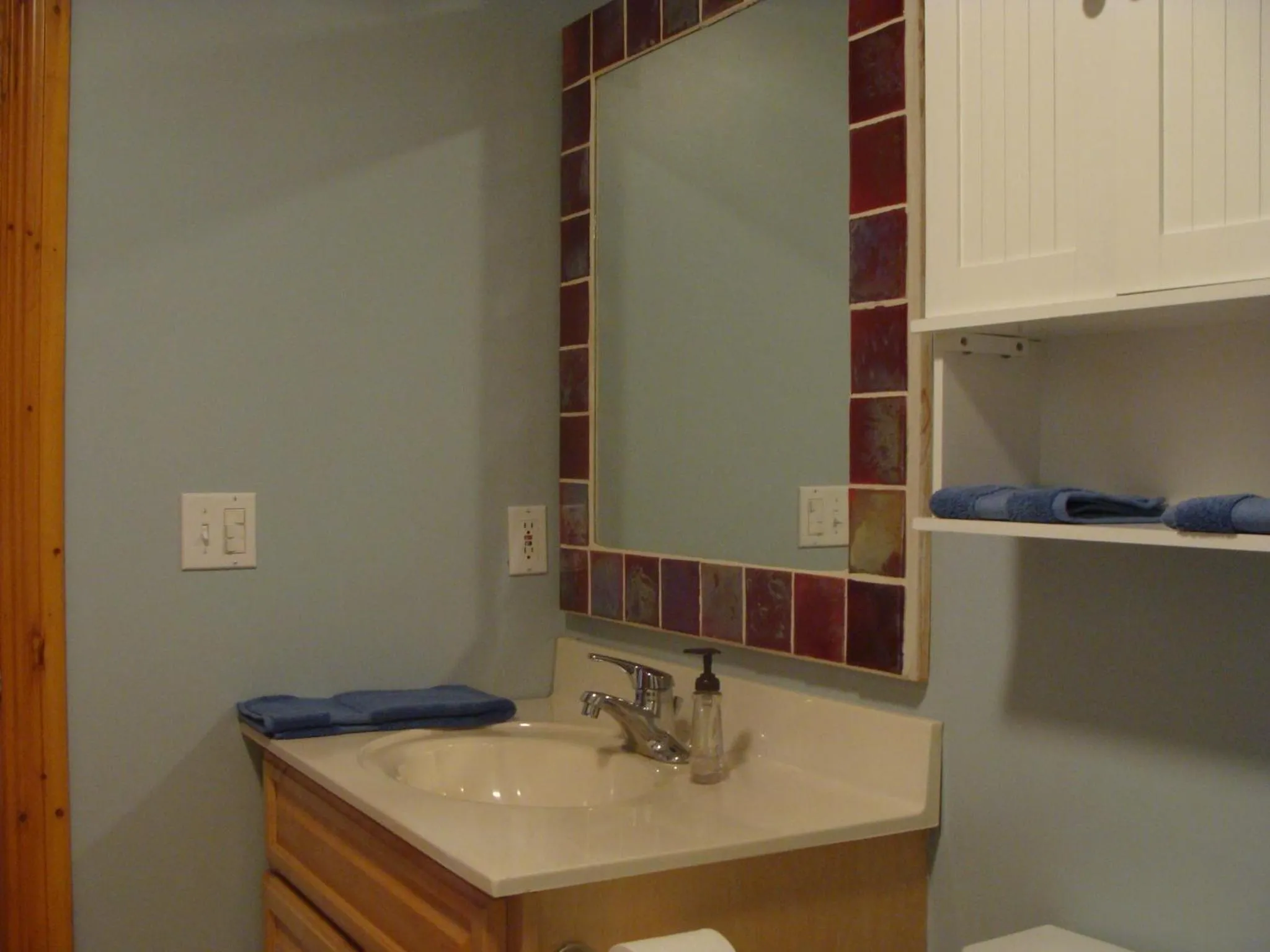 Bathroom in A Breath of Heaven B&B