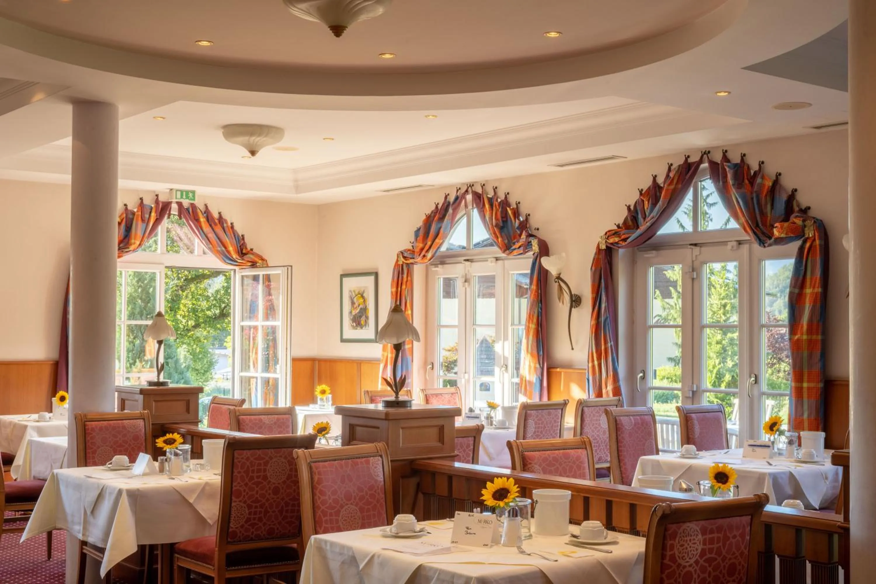Dining area in Hotel Marko