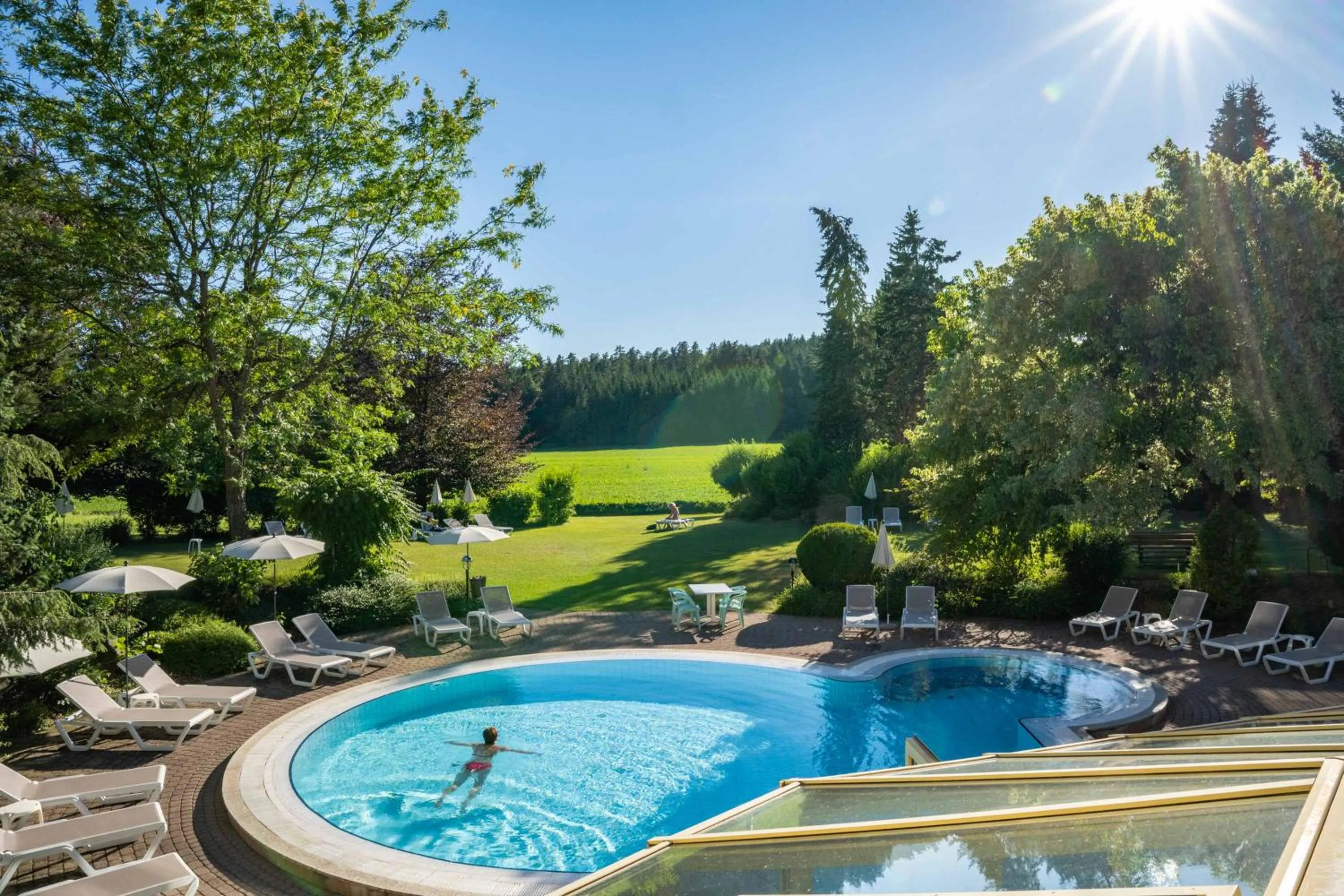 Swimming pool in Hotel Marko