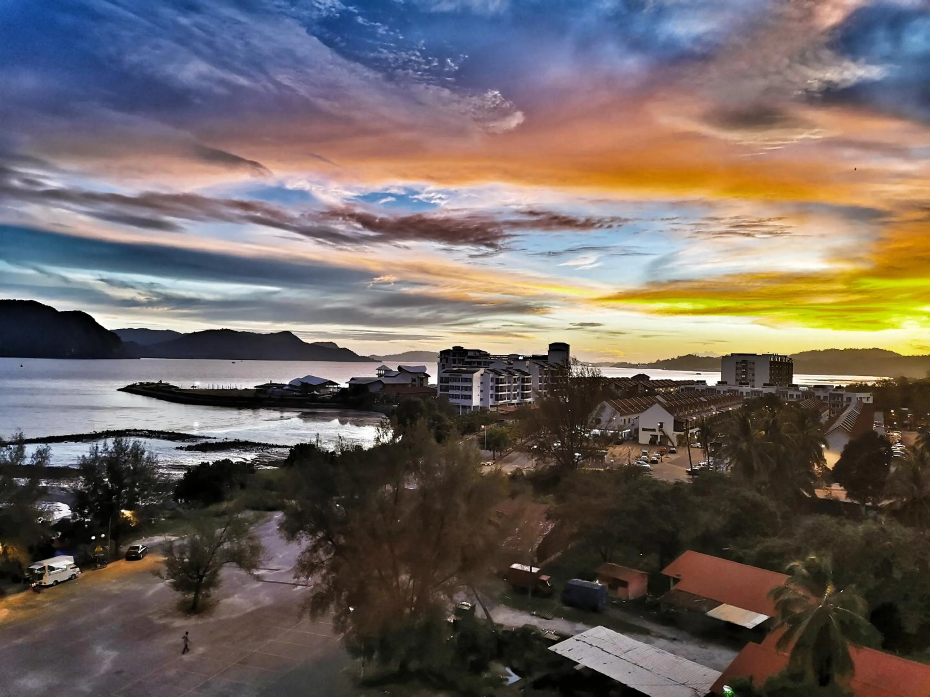 Mountain view in Hotel Langkasuka Langkawi