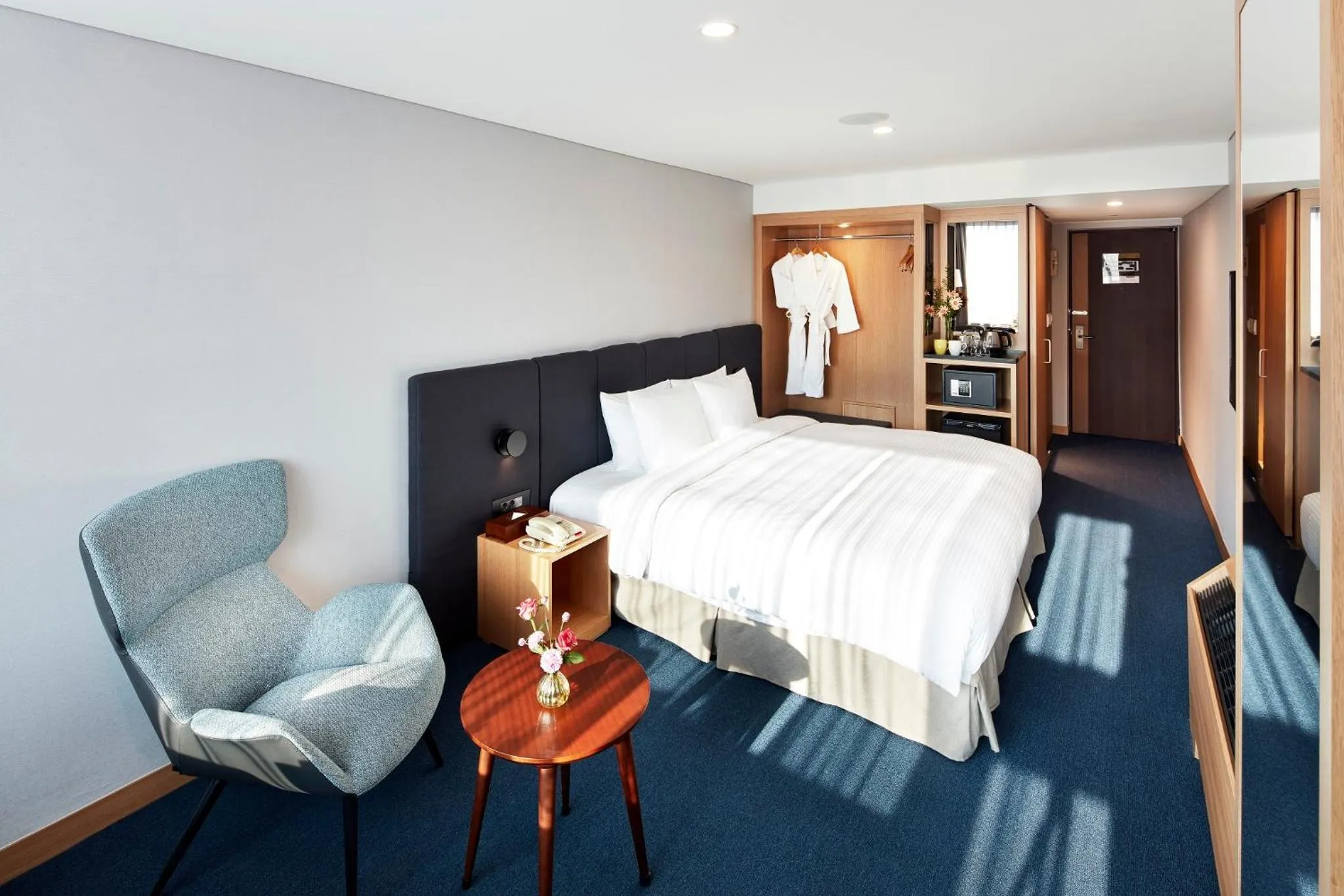 Bedroom, Bed in Hotel PJ Myeongdong