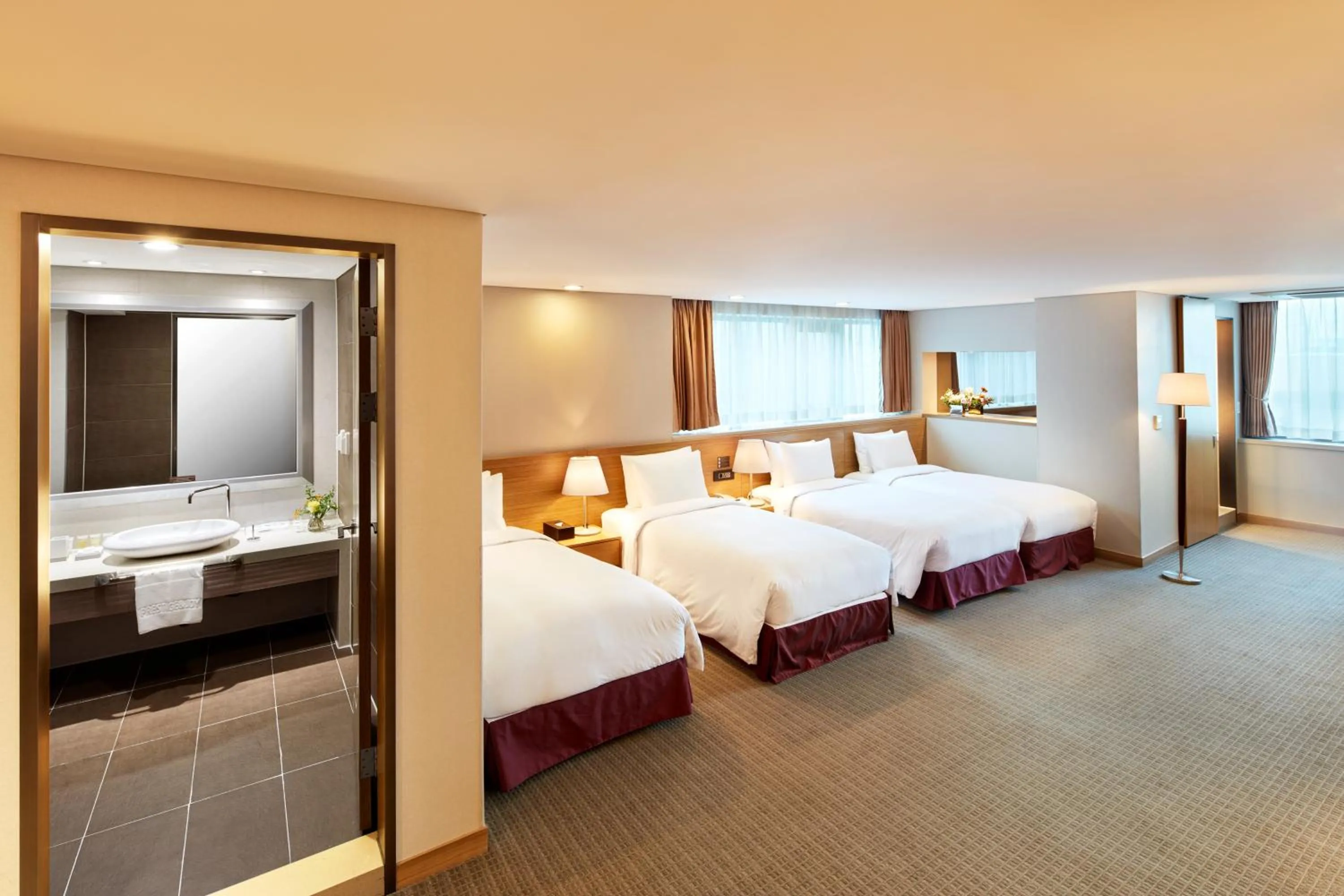 Bedroom, Bed in Hotel PJ Myeongdong