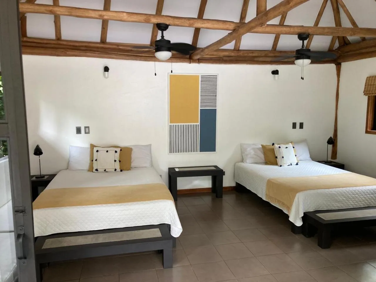 Bedroom, Bed in Rancho Capulin B&B