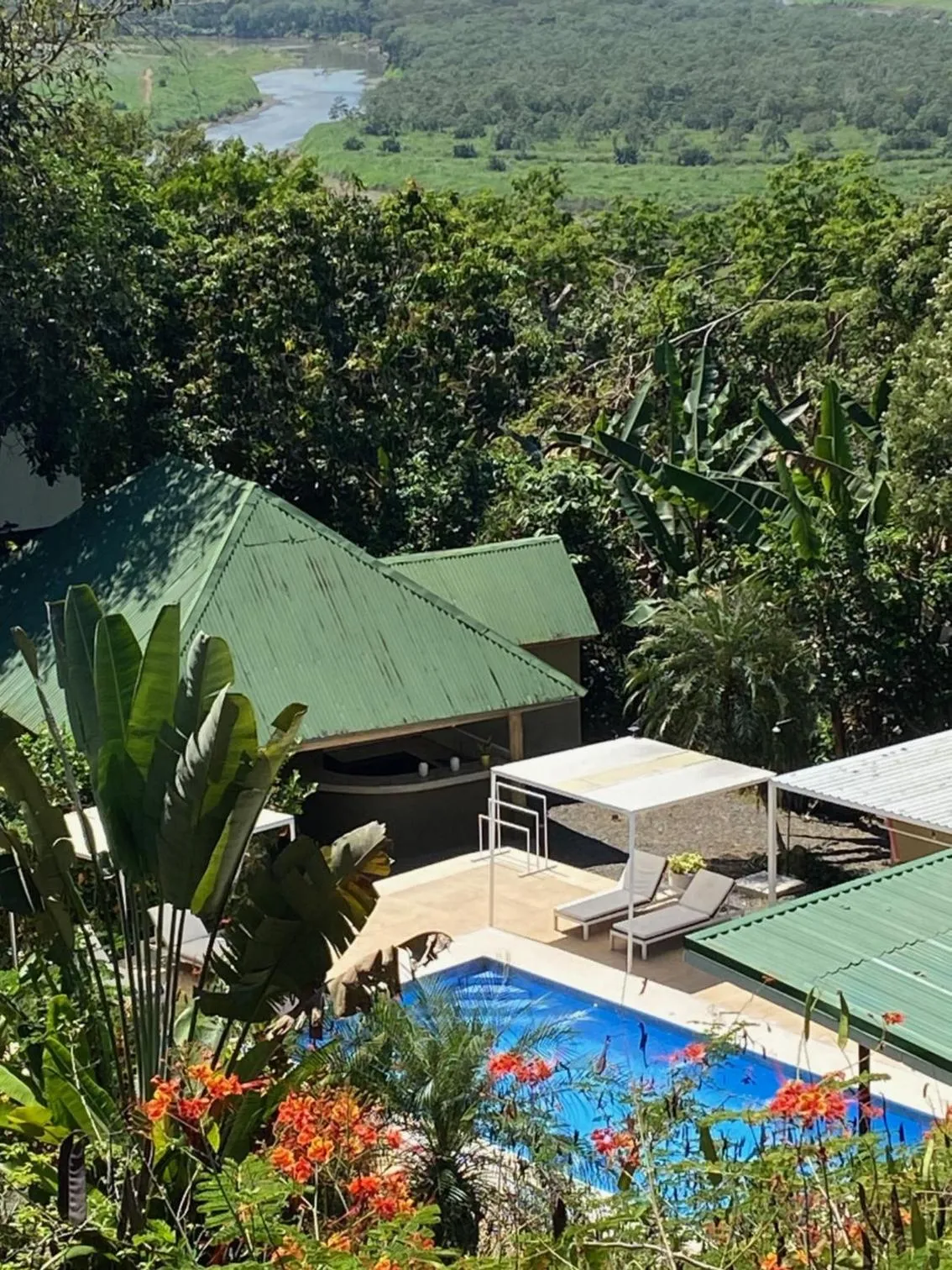 View (from property/room) in Rancho Capulin B&B