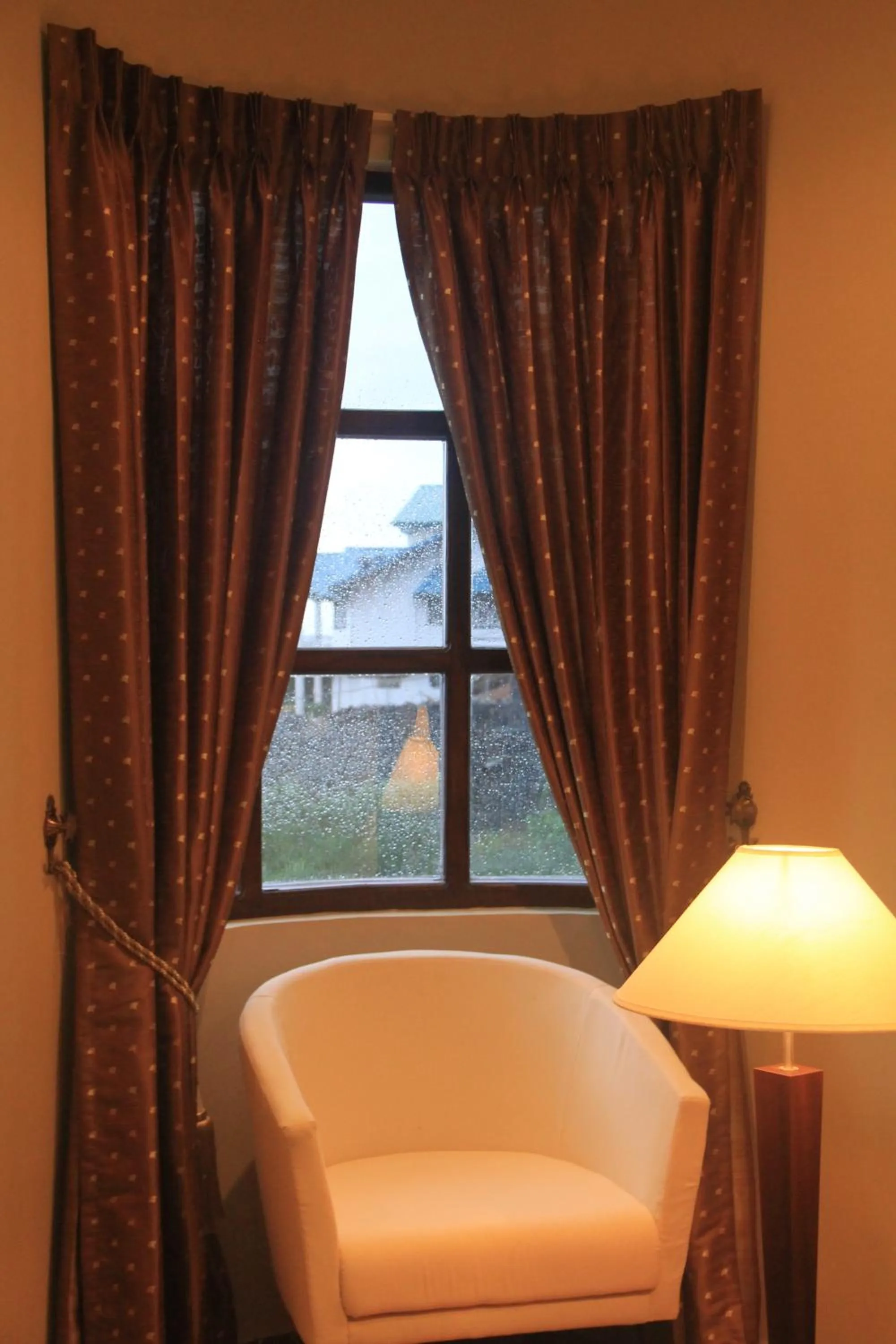 Garden view in Villa de Roshe