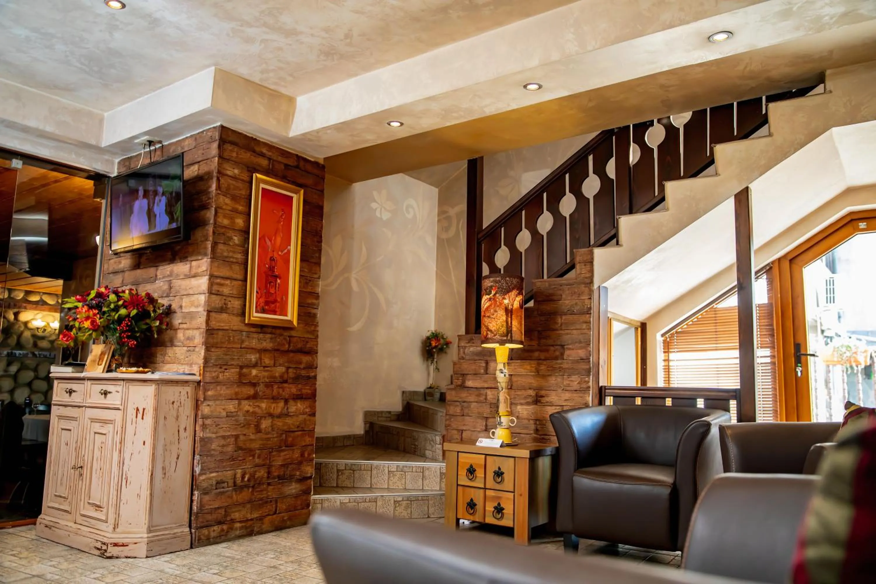 Living room in Velinov Boutique Hotel