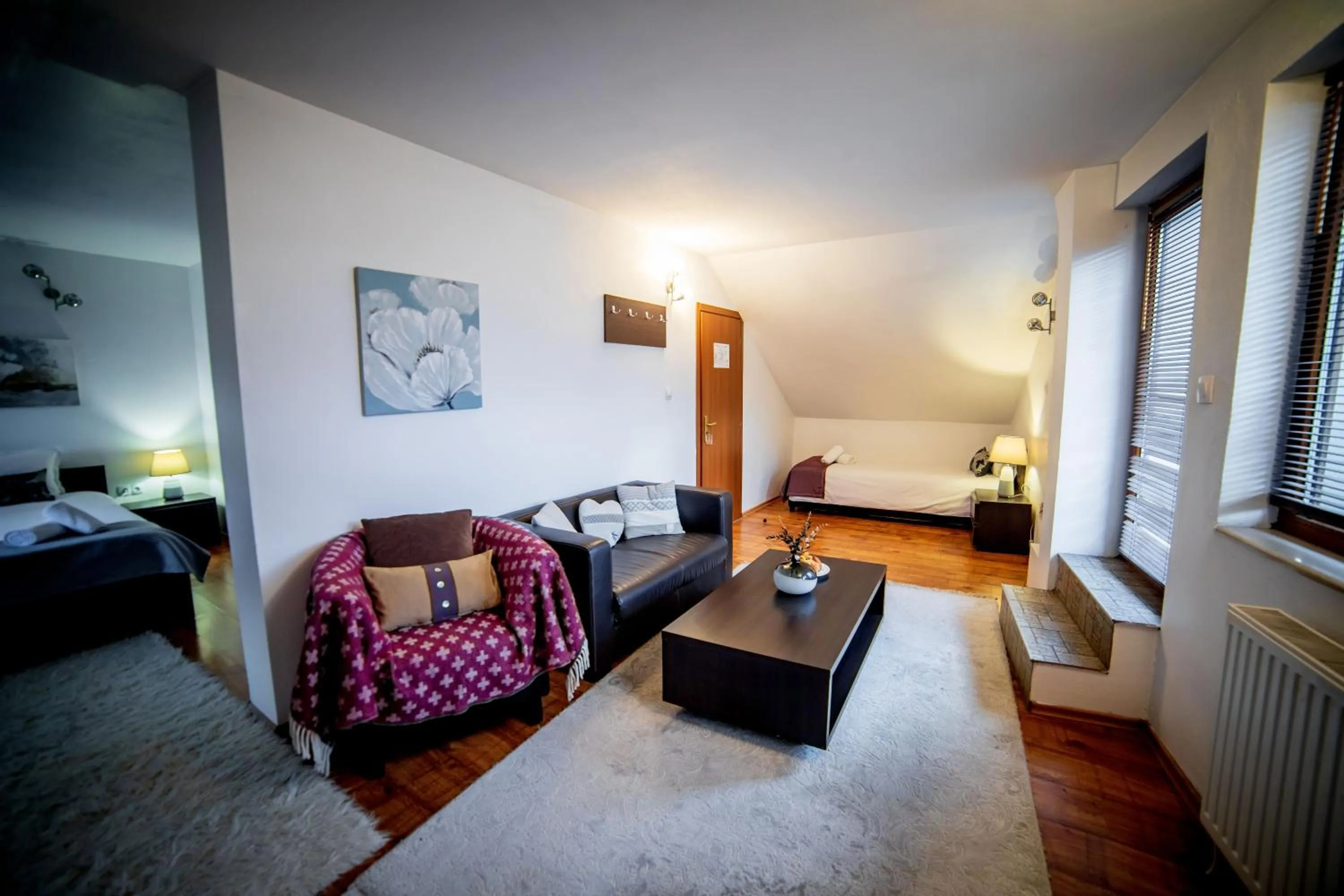 Bed in Velinov Boutique Hotel