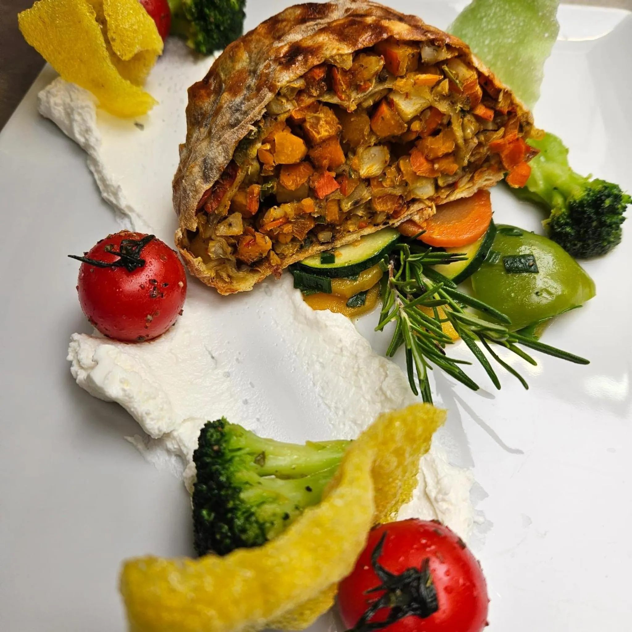 Food and drinks in Hotel Restaurant Grüner Baum und Altes Tor