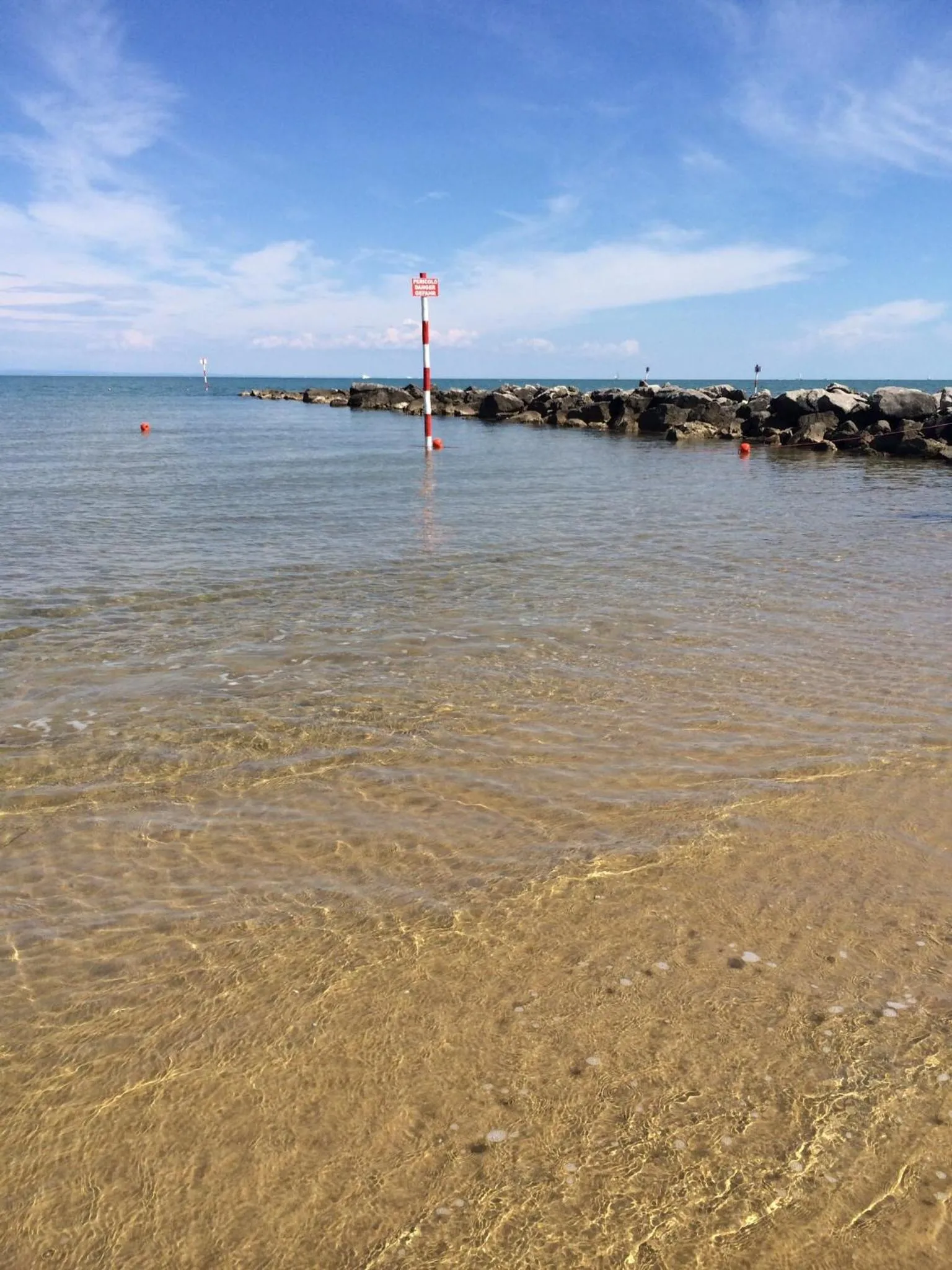 Beach in Hotel Smeraldo