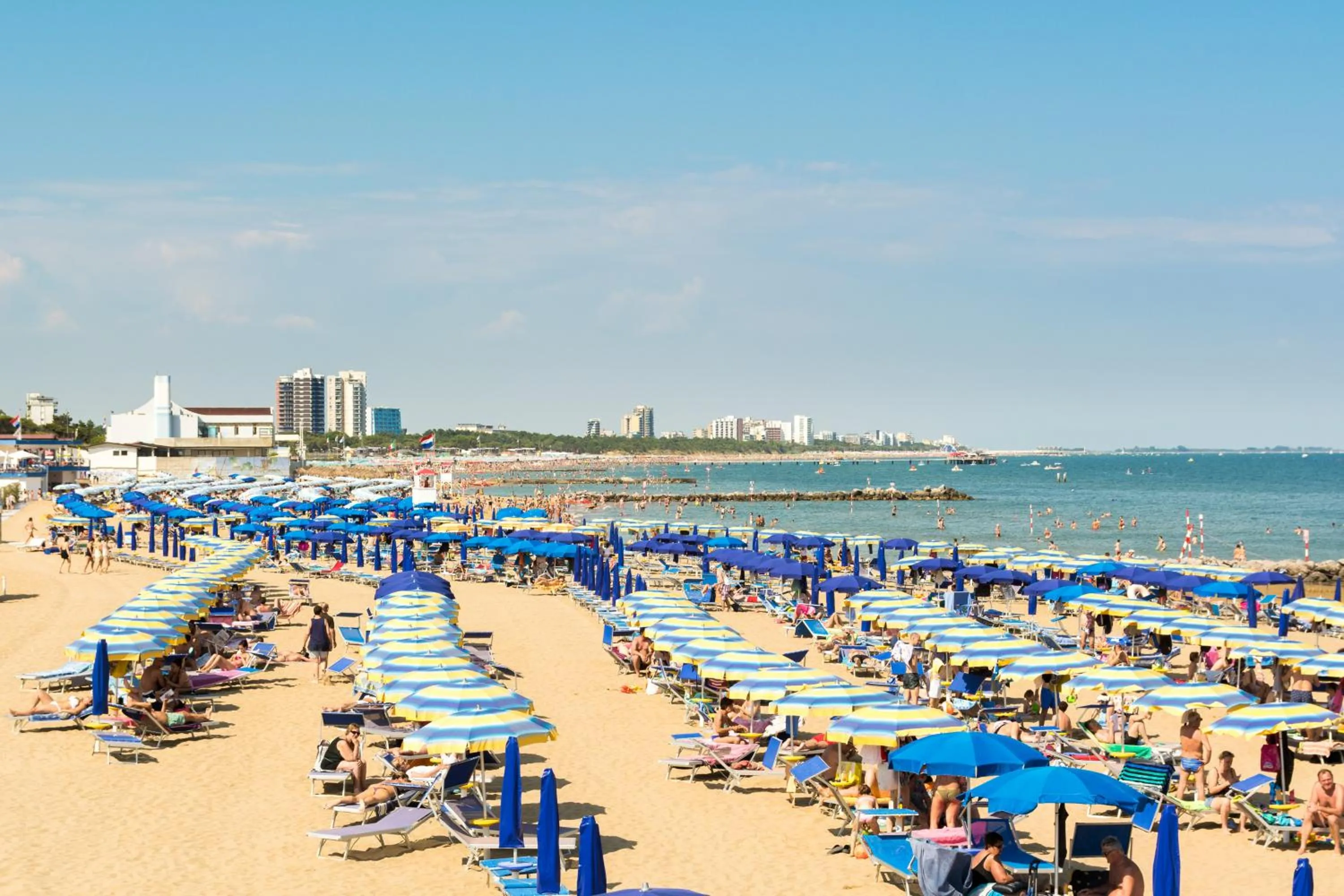 Beach in Hotel Smeraldo