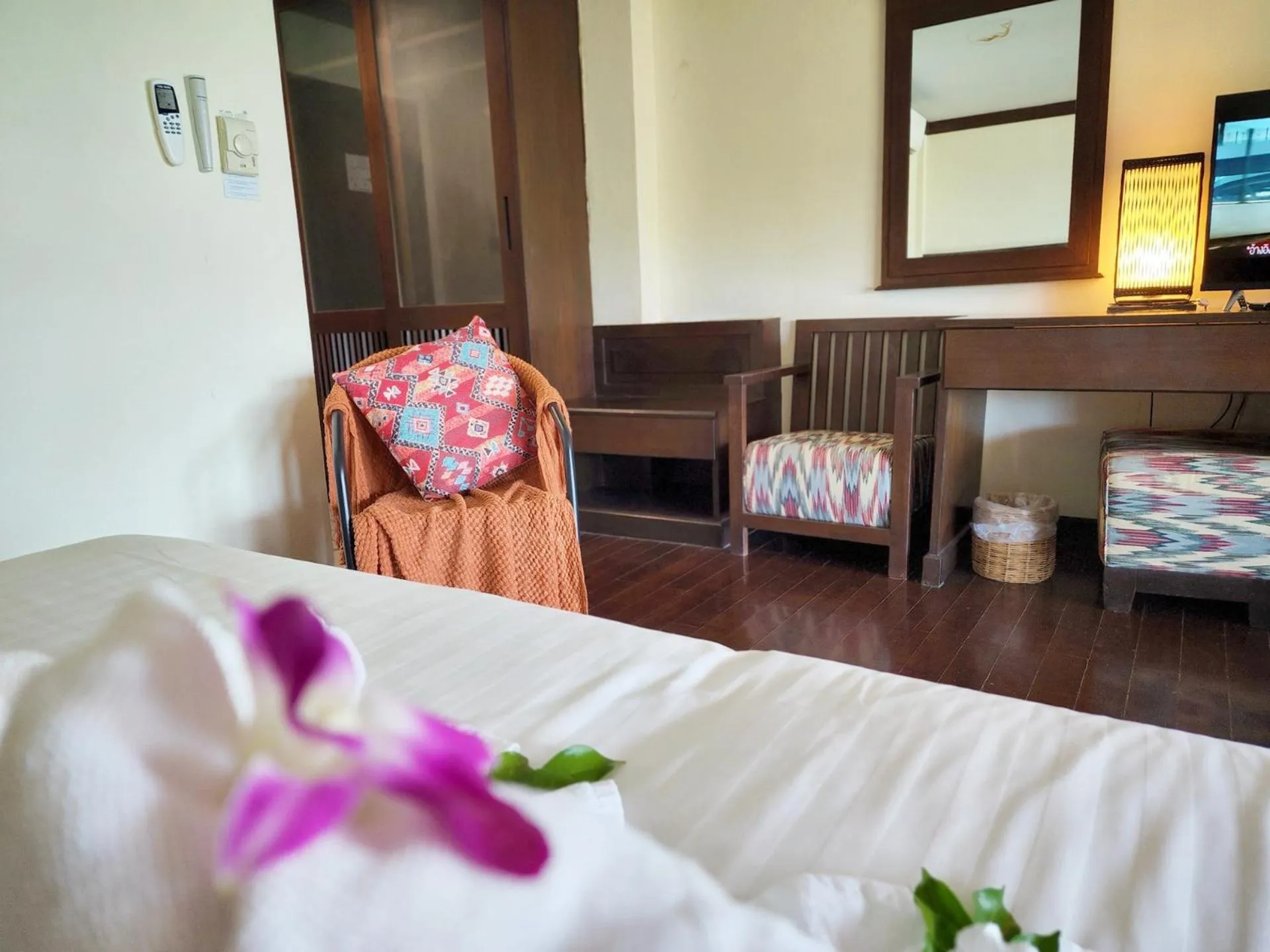 Bedroom, Bed in Lanta Mermaid Boutique House-Cozy Stay,Seaview, Delicious Breakfast,2 Minutes Walk to the Beach
