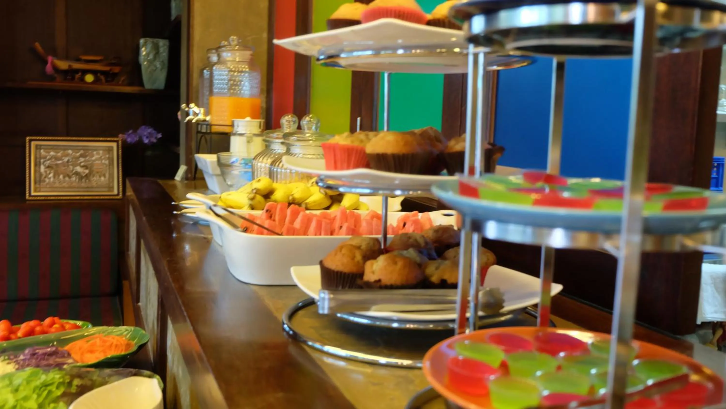 Buffet breakfast in Lanta Mermaid Boutique House-Cozy Stay,Seaview, Delicious Breakfast,2 Minutes Walk to the Beach