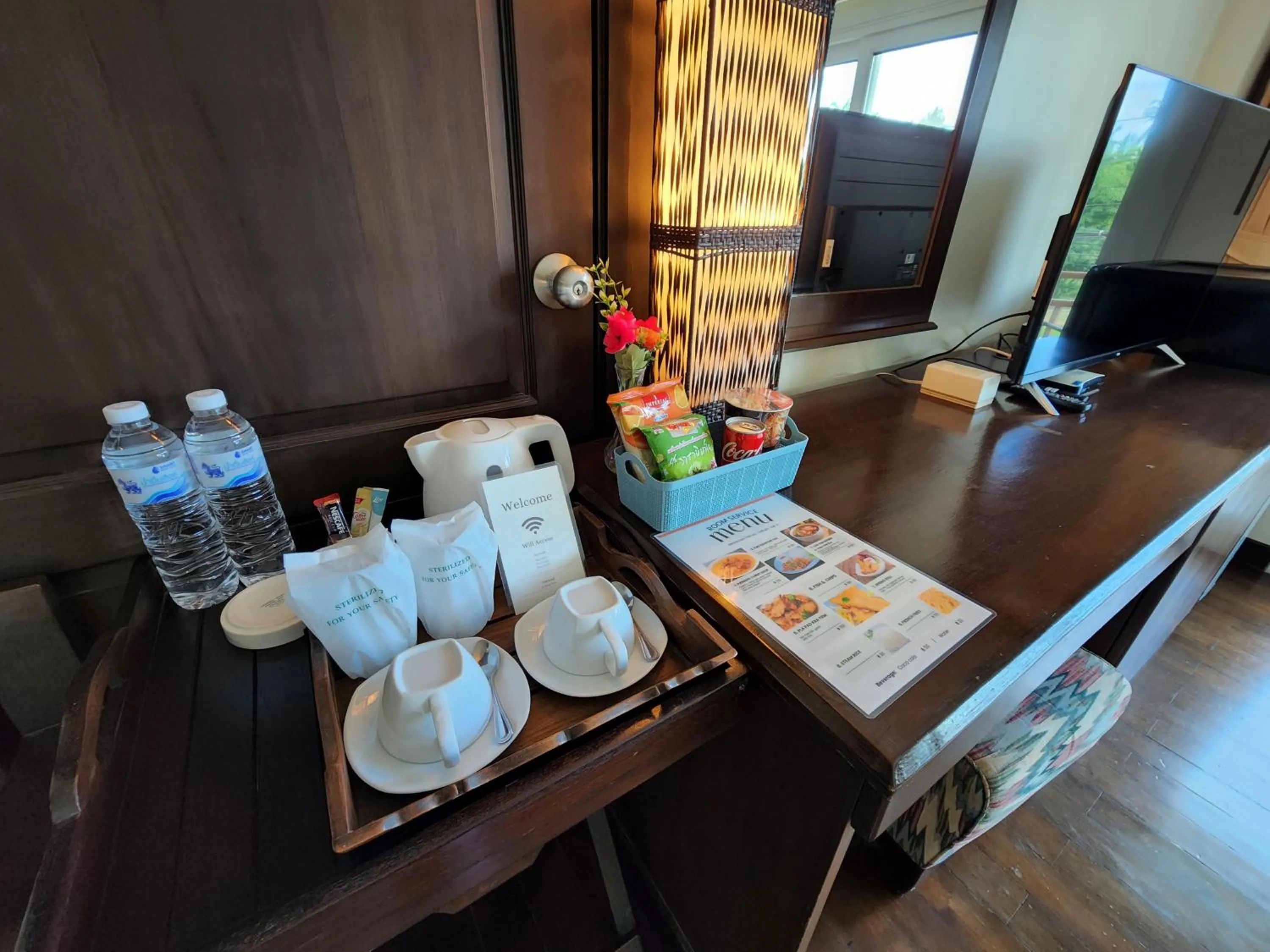 room service in Lanta Mermaid Boutique House-Cozy Stay,Seaview, Delicious Breakfast,2 Minutes Walk to the Beach