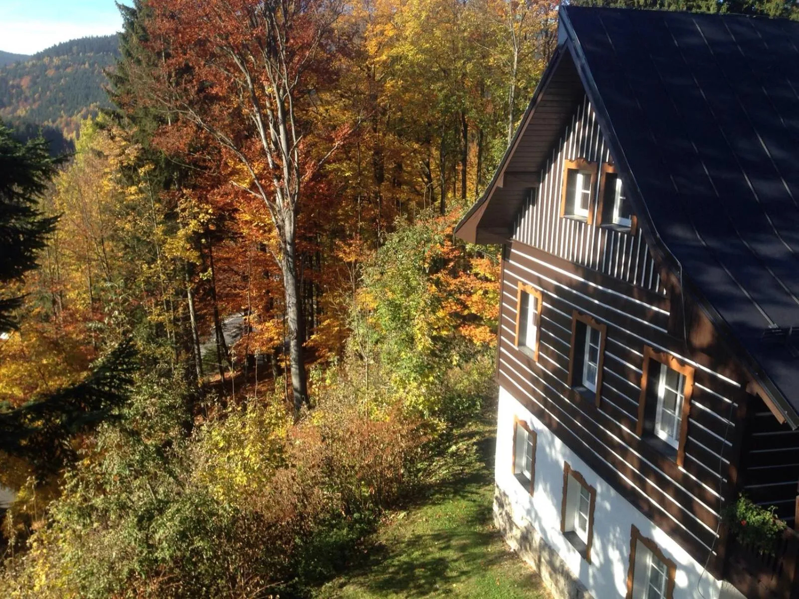 Autumn in Hotel Tři Růže