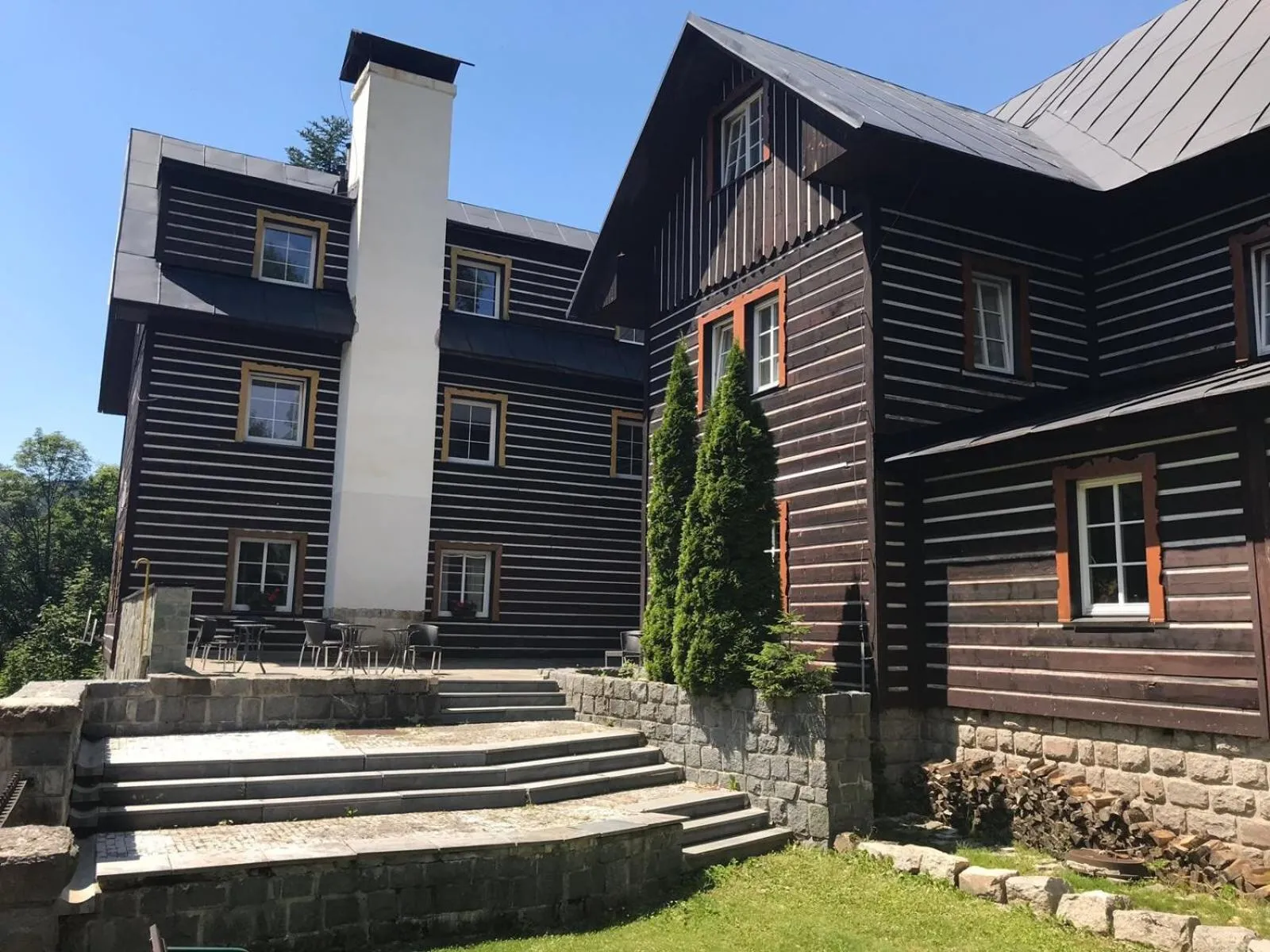 Garden in Hotel Tři Růže