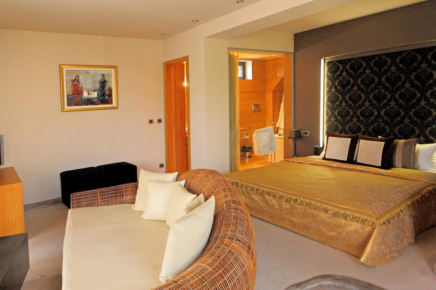 Bed in Park Hotel Sandanski