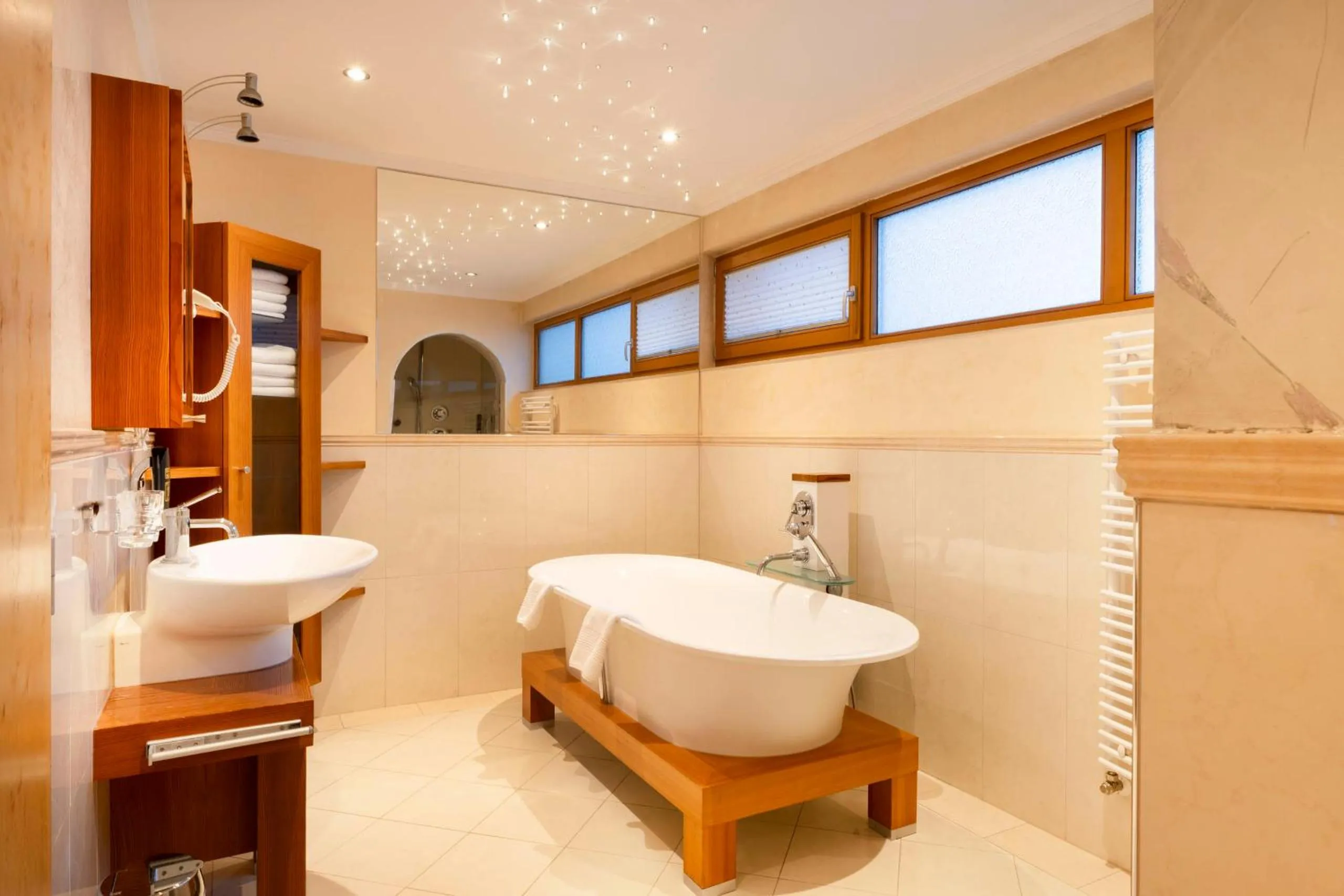 Bathroom in Hotel Bergkranz