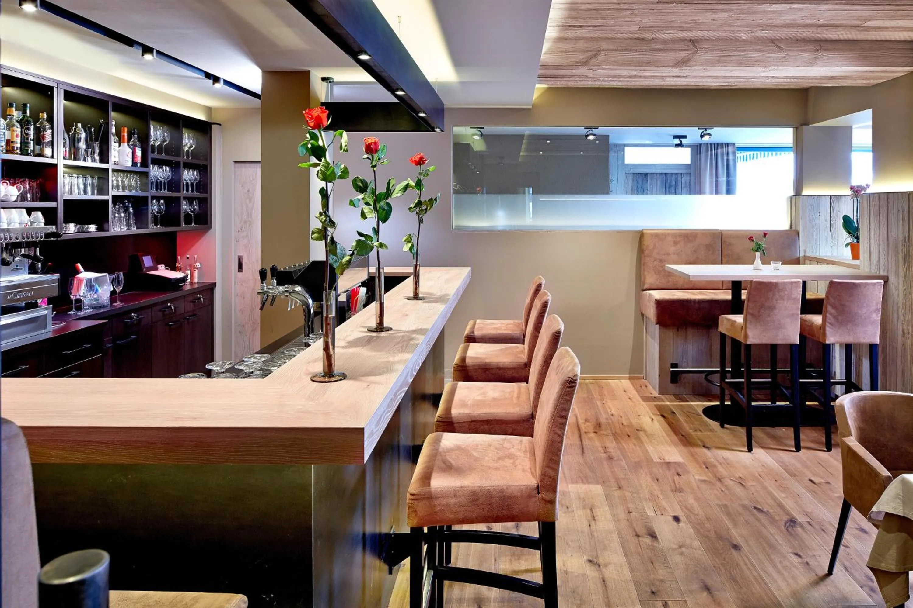 Lounge or bar in Hotel Bergkranz