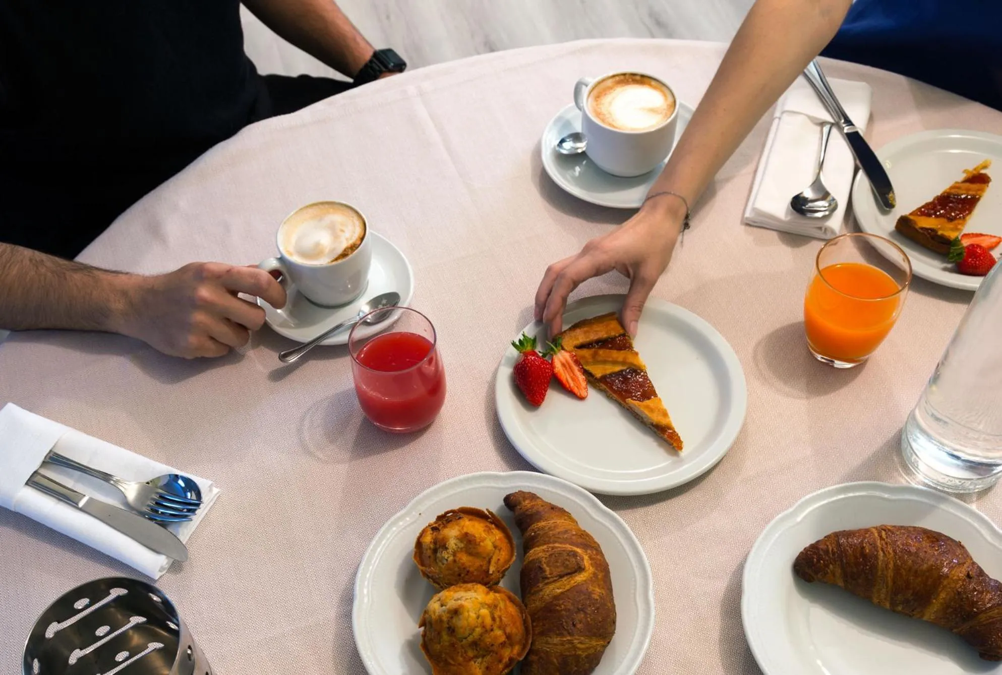 Breakfast in Hotel Del Lago Piediluco Active & SPA