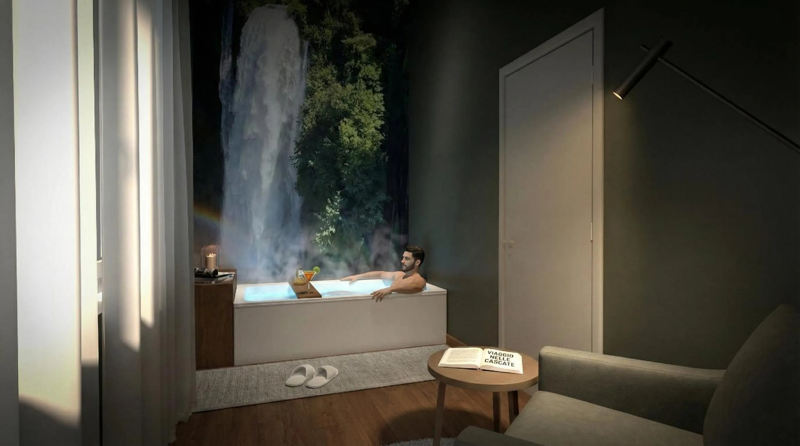 Bedroom in Hotel Del Lago 1934 & SPA