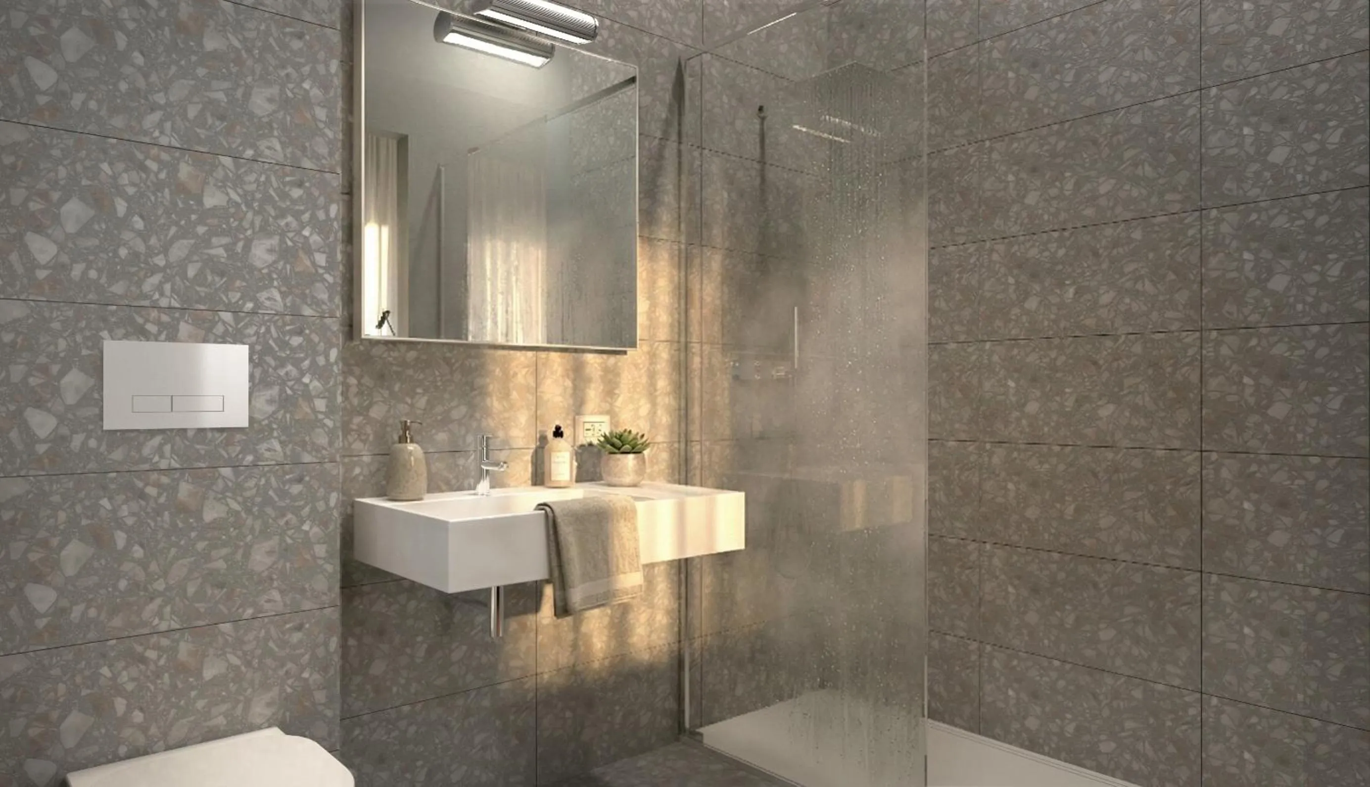 Bathroom in Hotel Del Lago 1934 & SPA