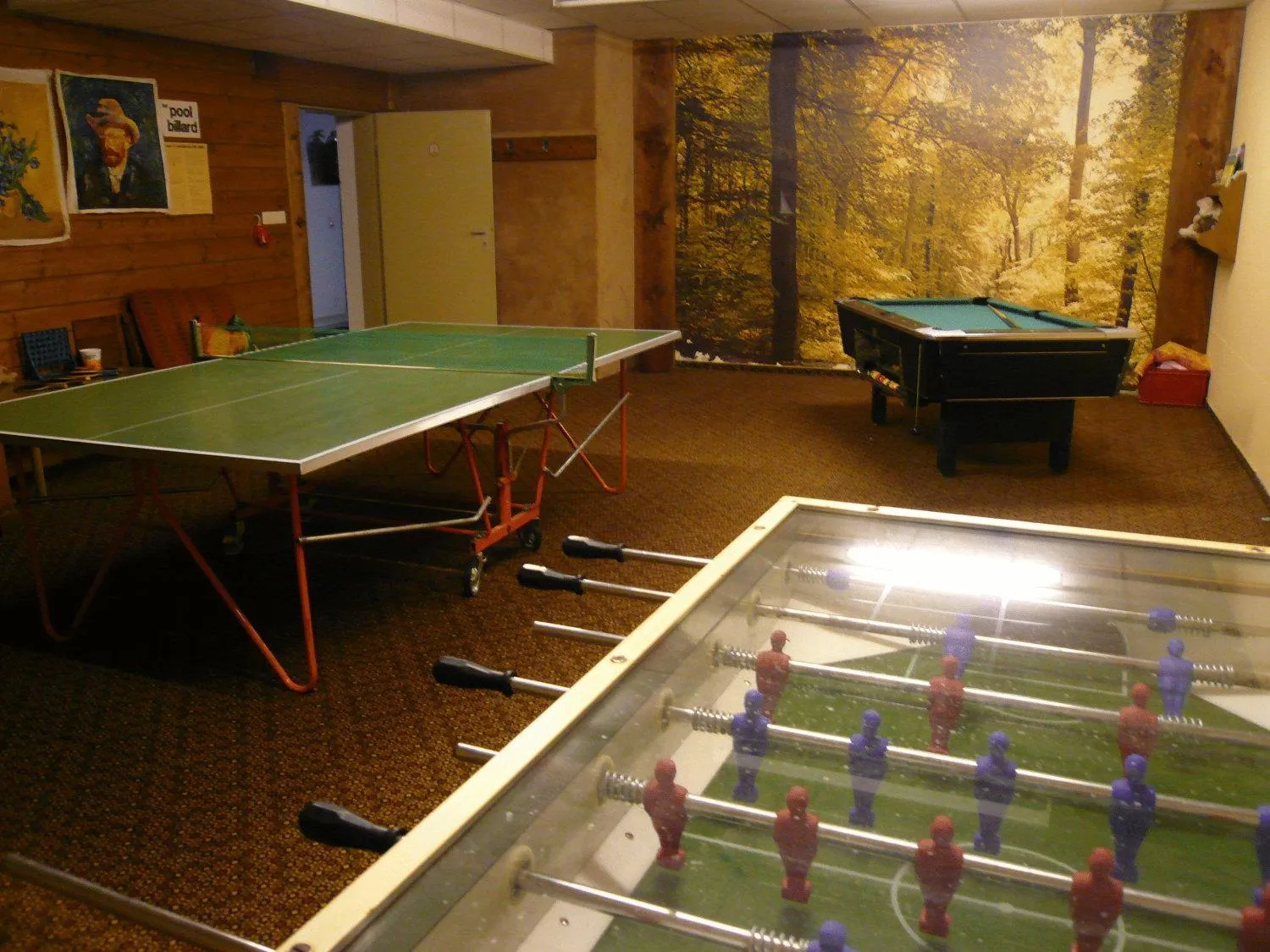 Billiard in Raffl's Hotel