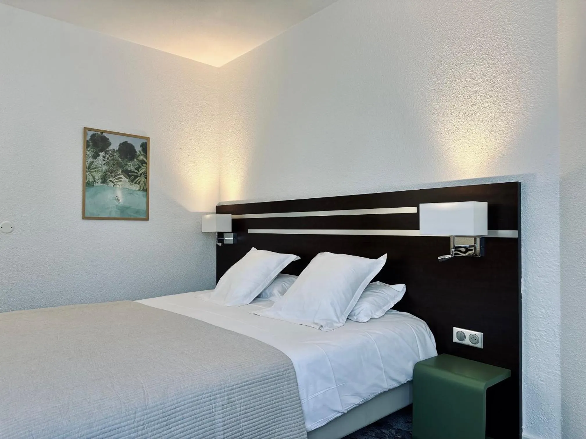 Bed in Hotel Chantereyne