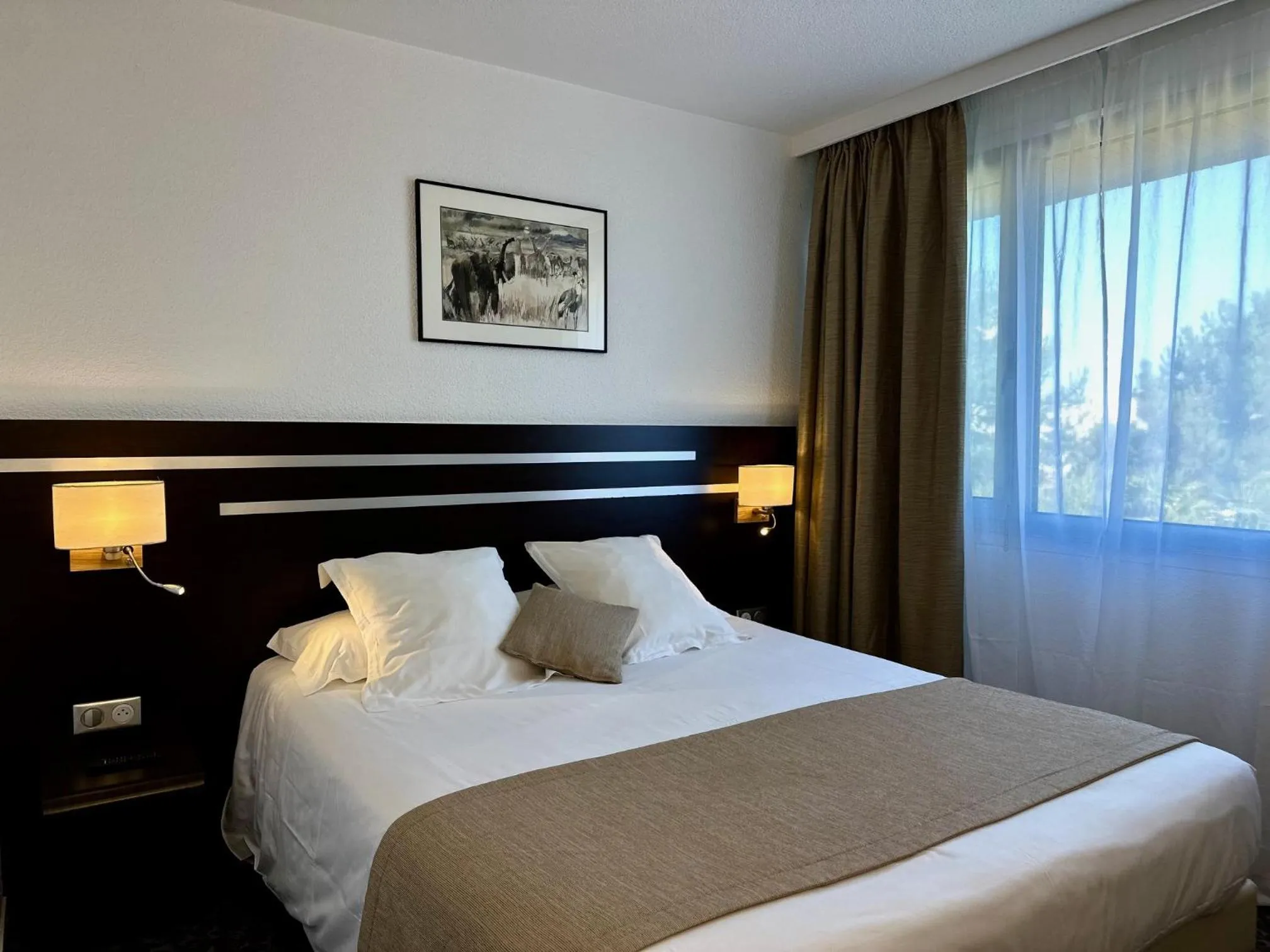 Bed in Hotel Chantereyne