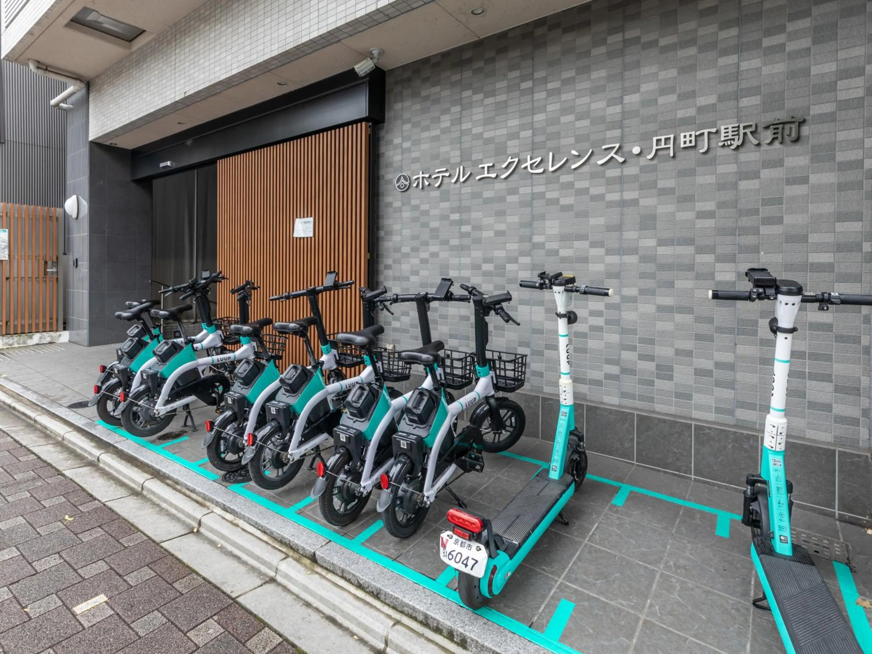 Cycling in Hotel Excellence Enmachi Ekimae