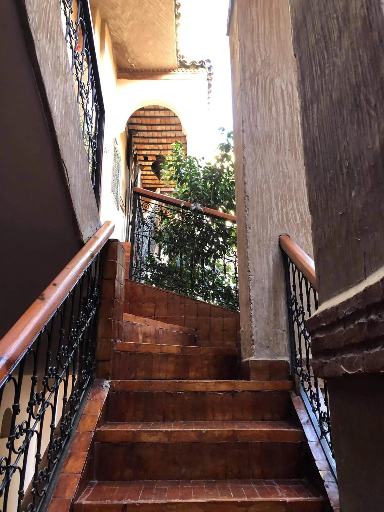 Patio in Riad Palmier