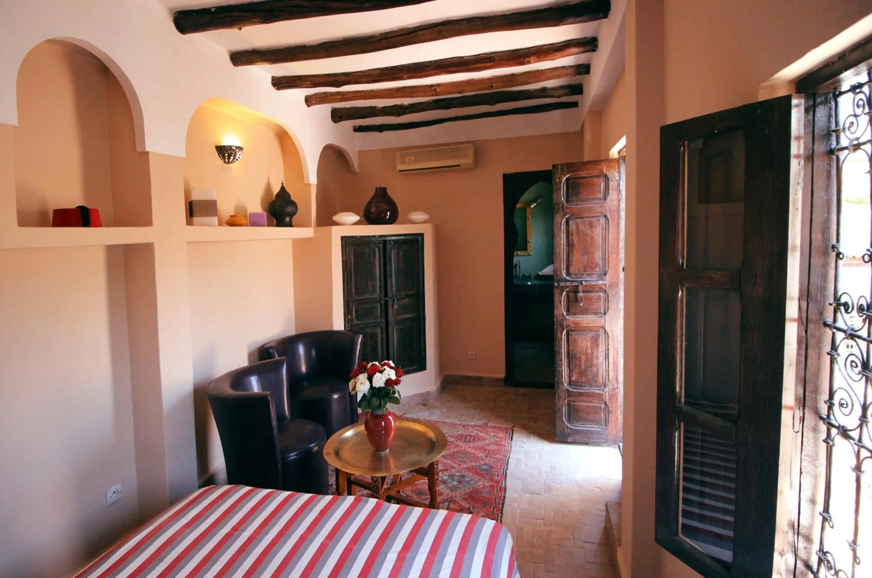 Bedroom in Riad Palmier