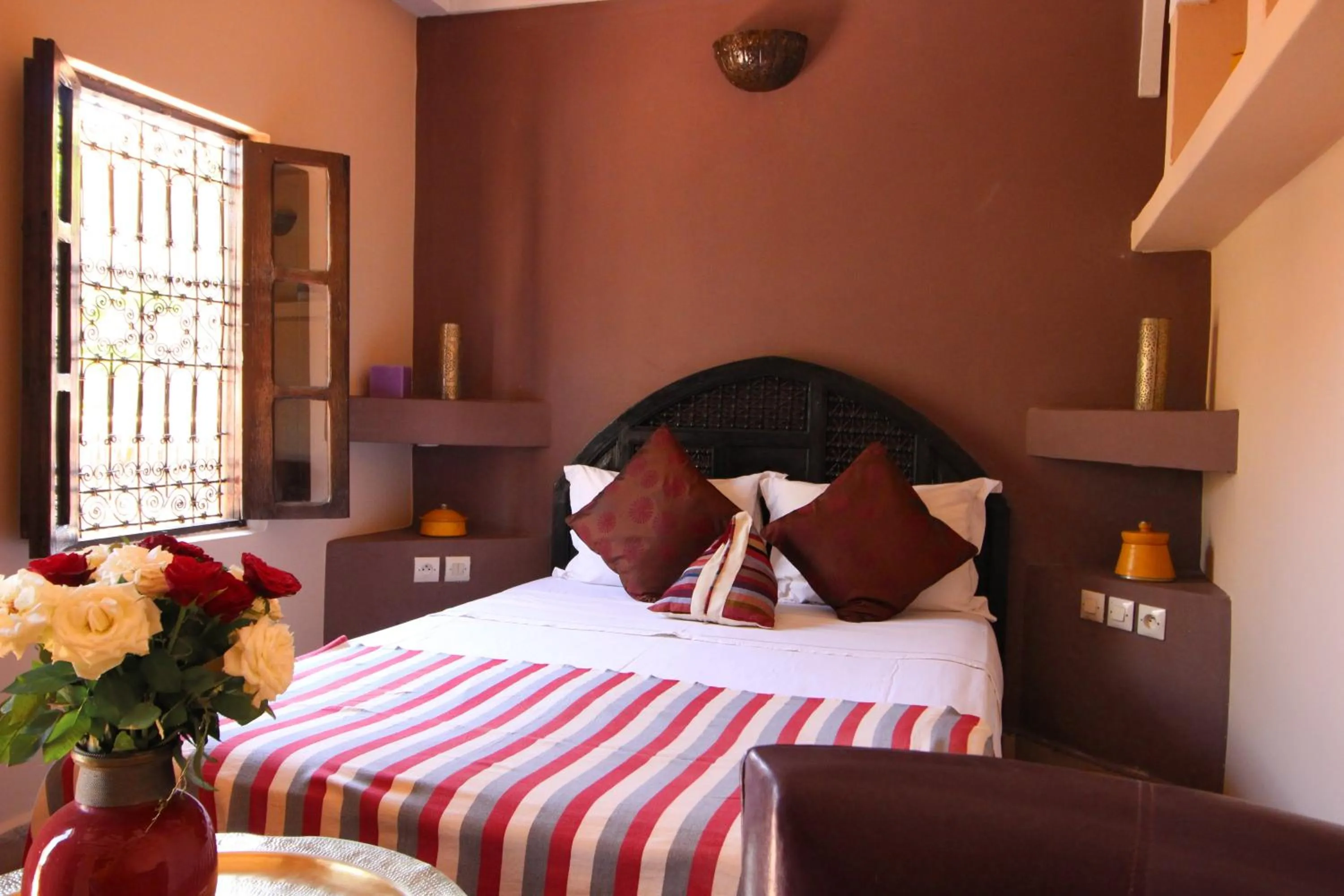 Bedroom, Bed in Riad Palmier