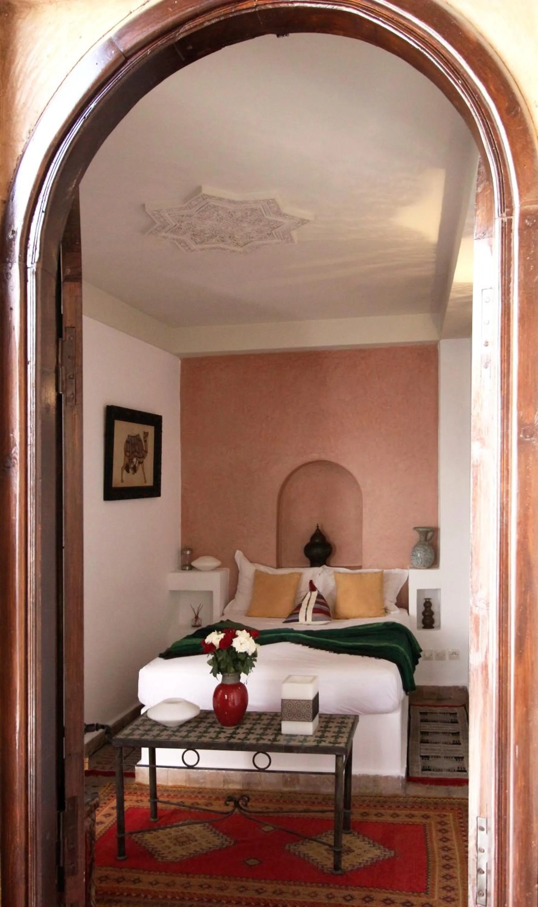 Bedroom, Bed in Riad Palmier