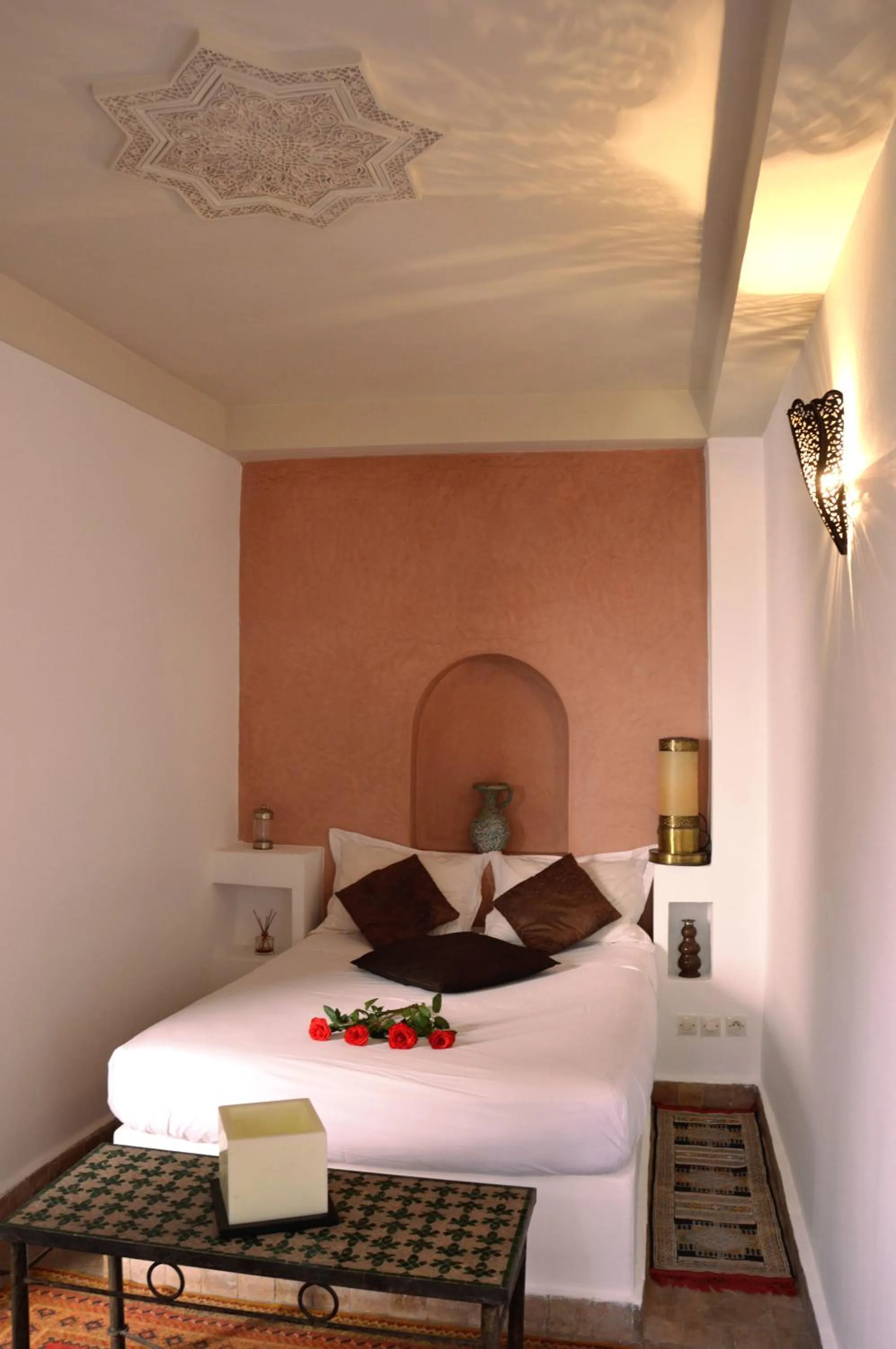 Bedroom, Bed in Riad Palmier