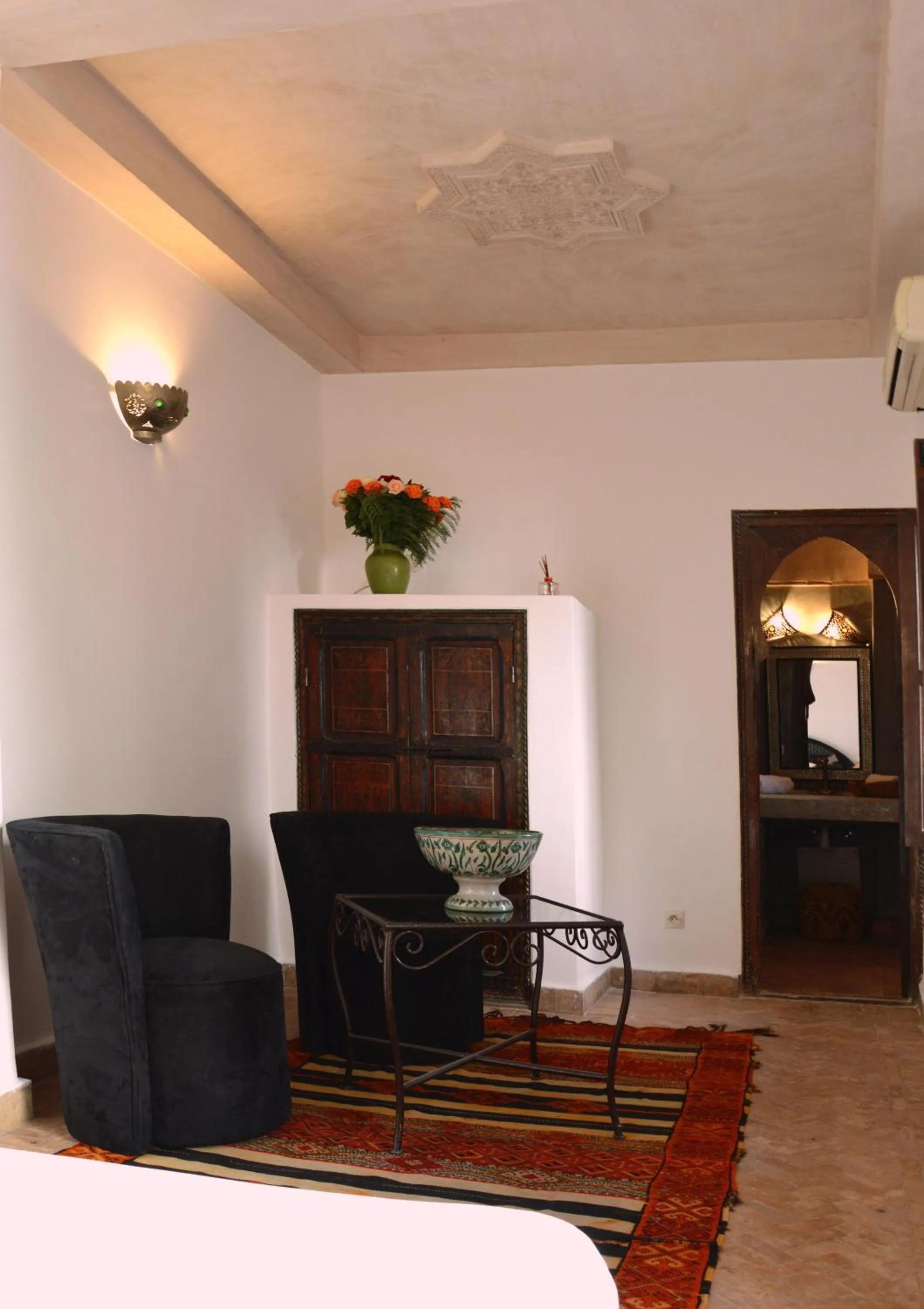 Bedroom in Riad Palmier
